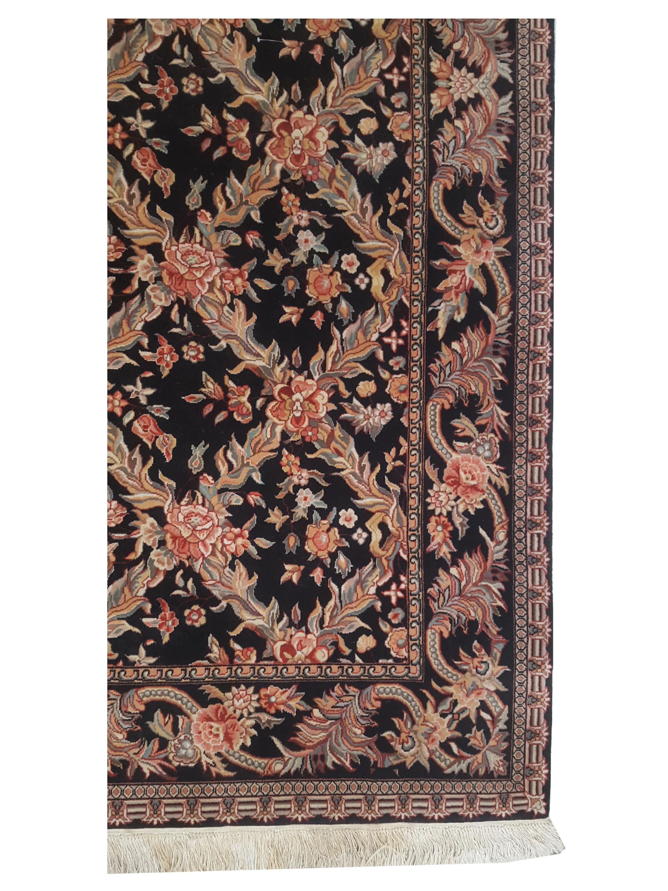 Classic Hand Knotted Black 6x9 - Image 2 of 3