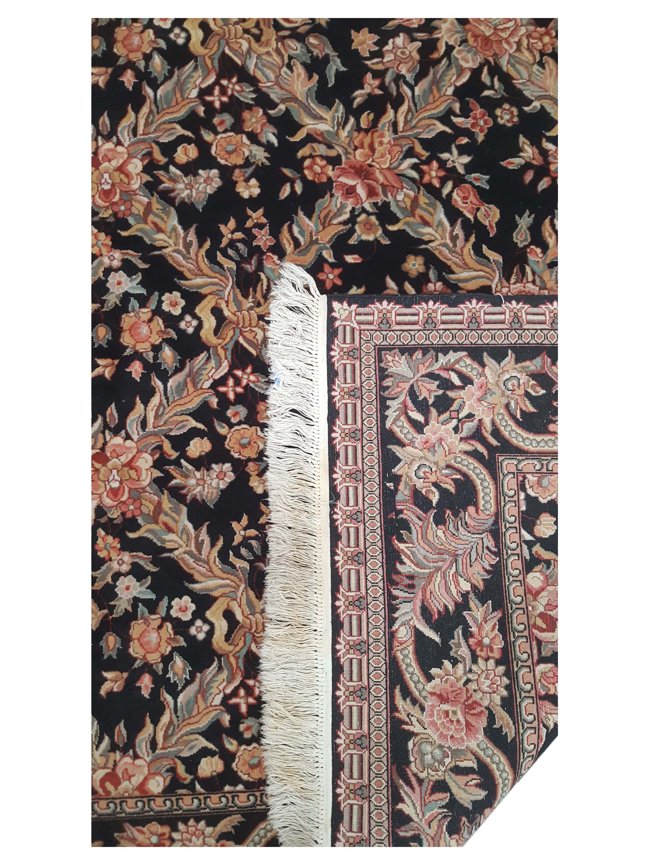 Classic Hand Knotted Black 6x9 - Image 3 of 3