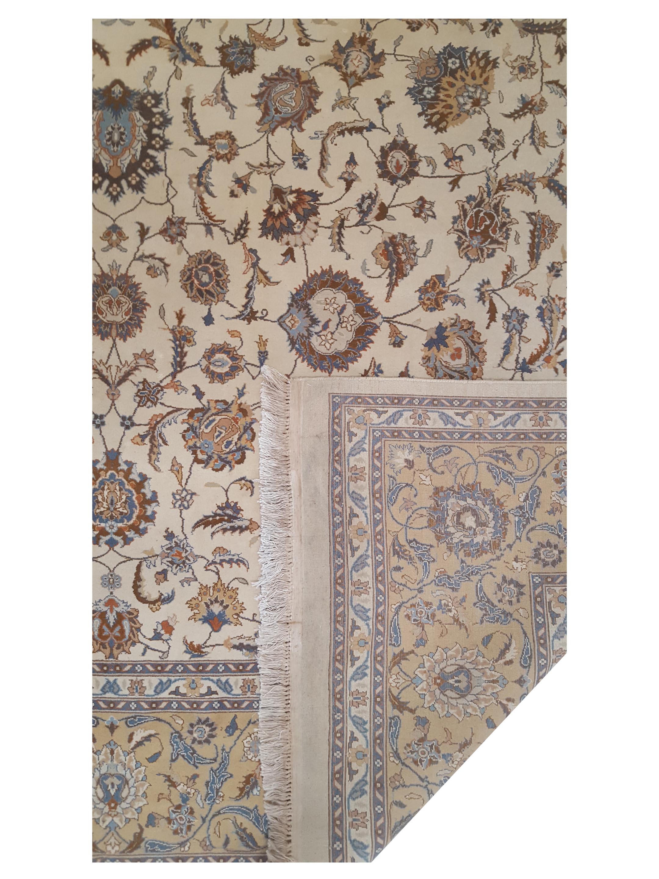 Classic Hand Knotted Ivory 9x12.6 - Image 2 of 4