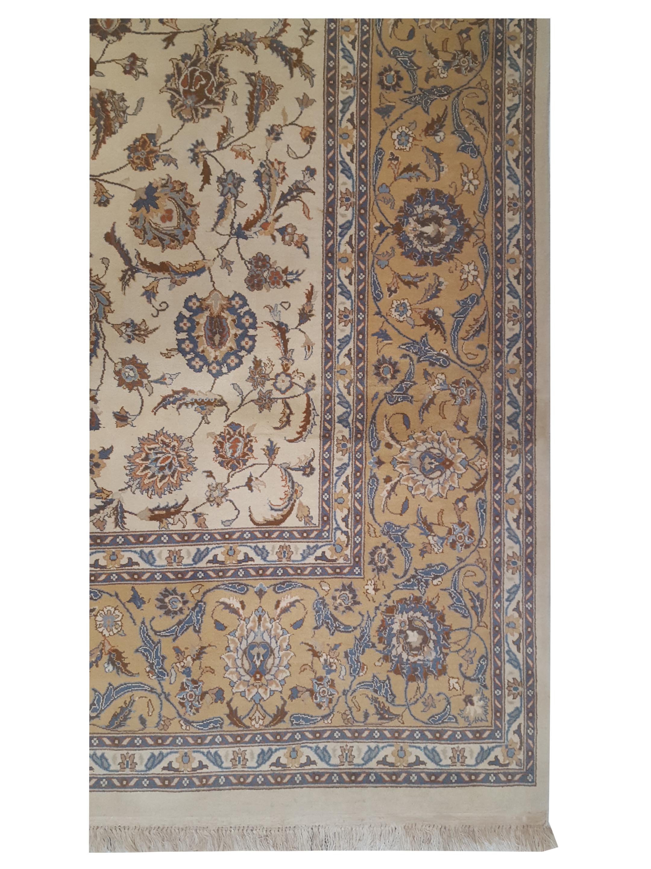 Classic Hand Knotted Ivory 9x12.6 - Image 3 of 4