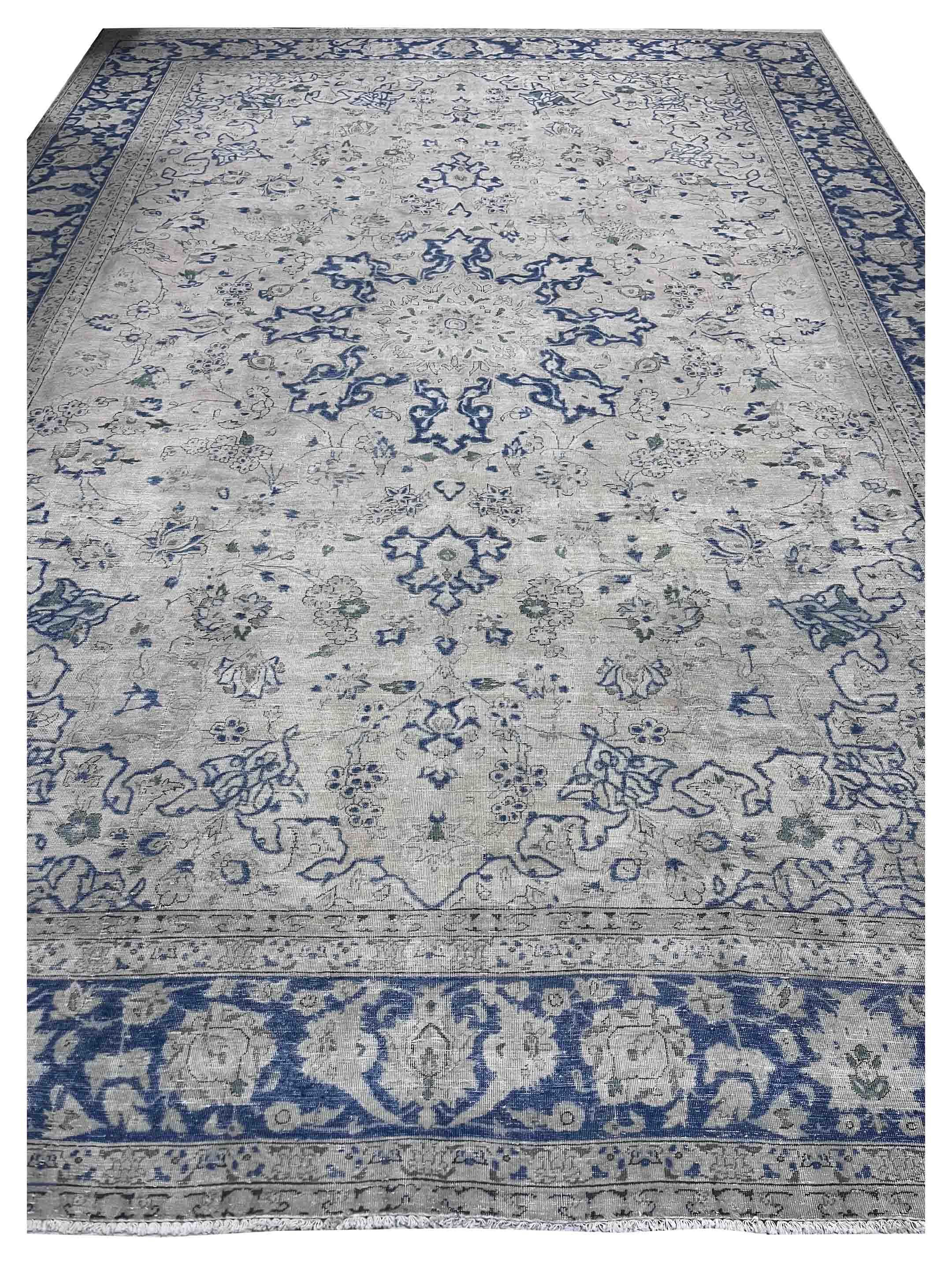 Vintage Hand Knotted Beige 11x15 - Image 2 of 4