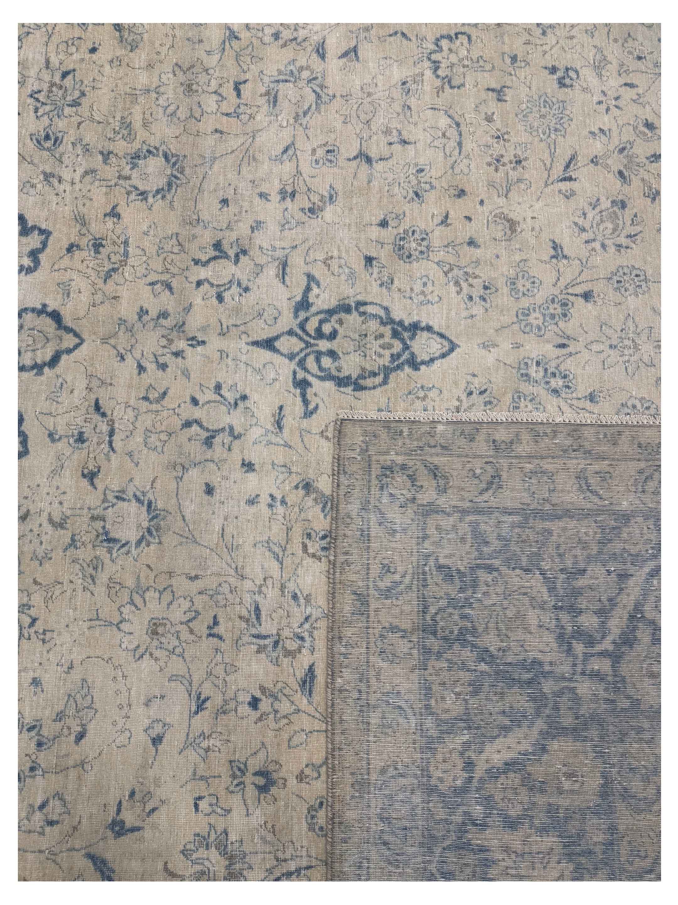 Vintage Hand Knotted Beige 11x17 - Image 5 of 5