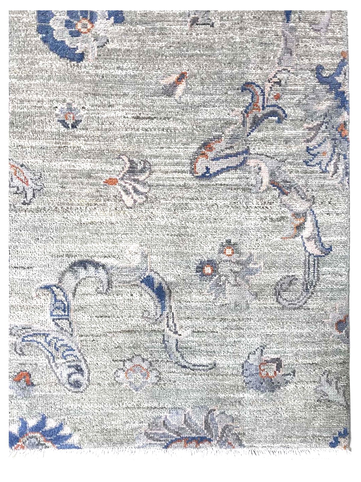 Ziegler Silk Route Hand Knotted Ivory 2.6x4 - Image 2 of 3