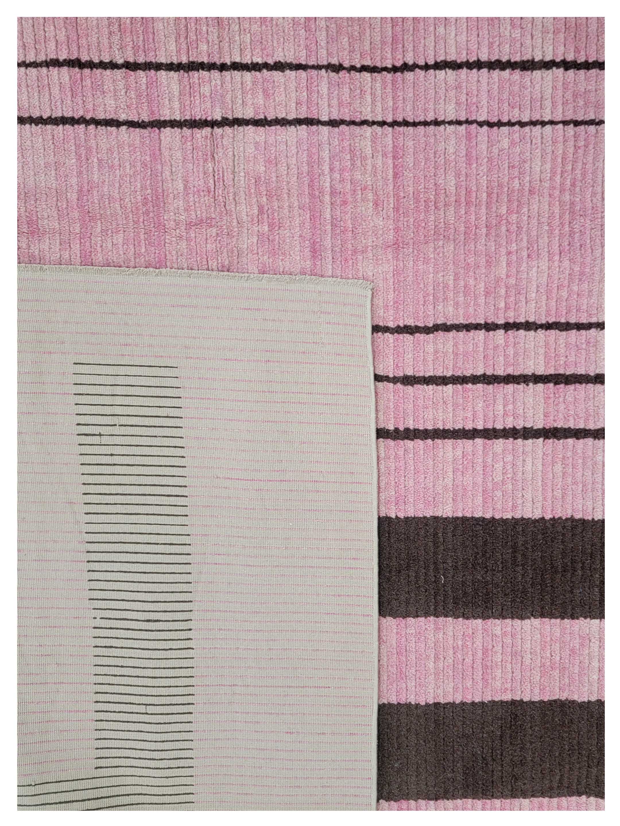 Moroccan Hand Knotted Pink 10x12 - Image 2 of 3