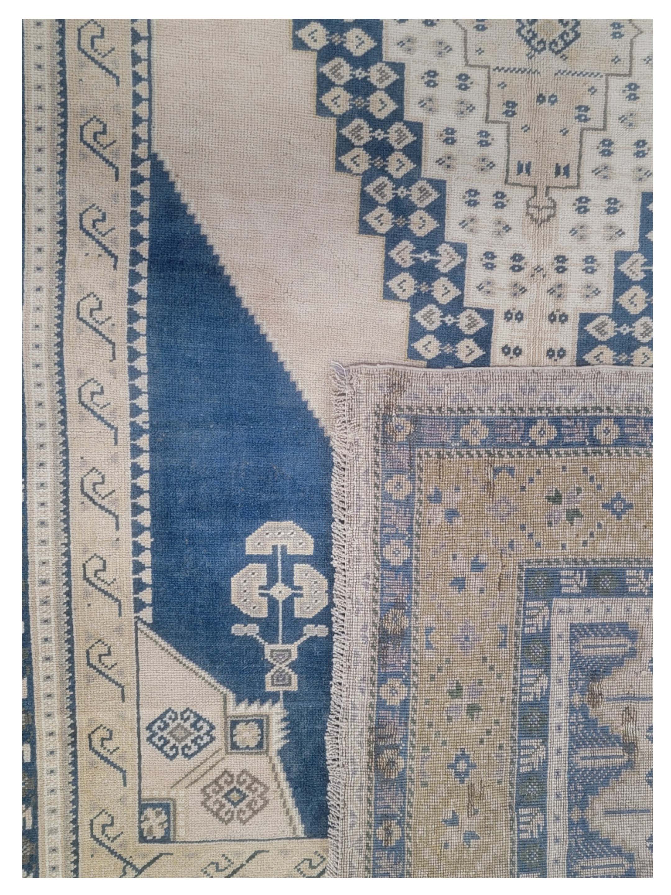 Anatolian Hand Knotted Blue 6x11 - Image 2 of 3