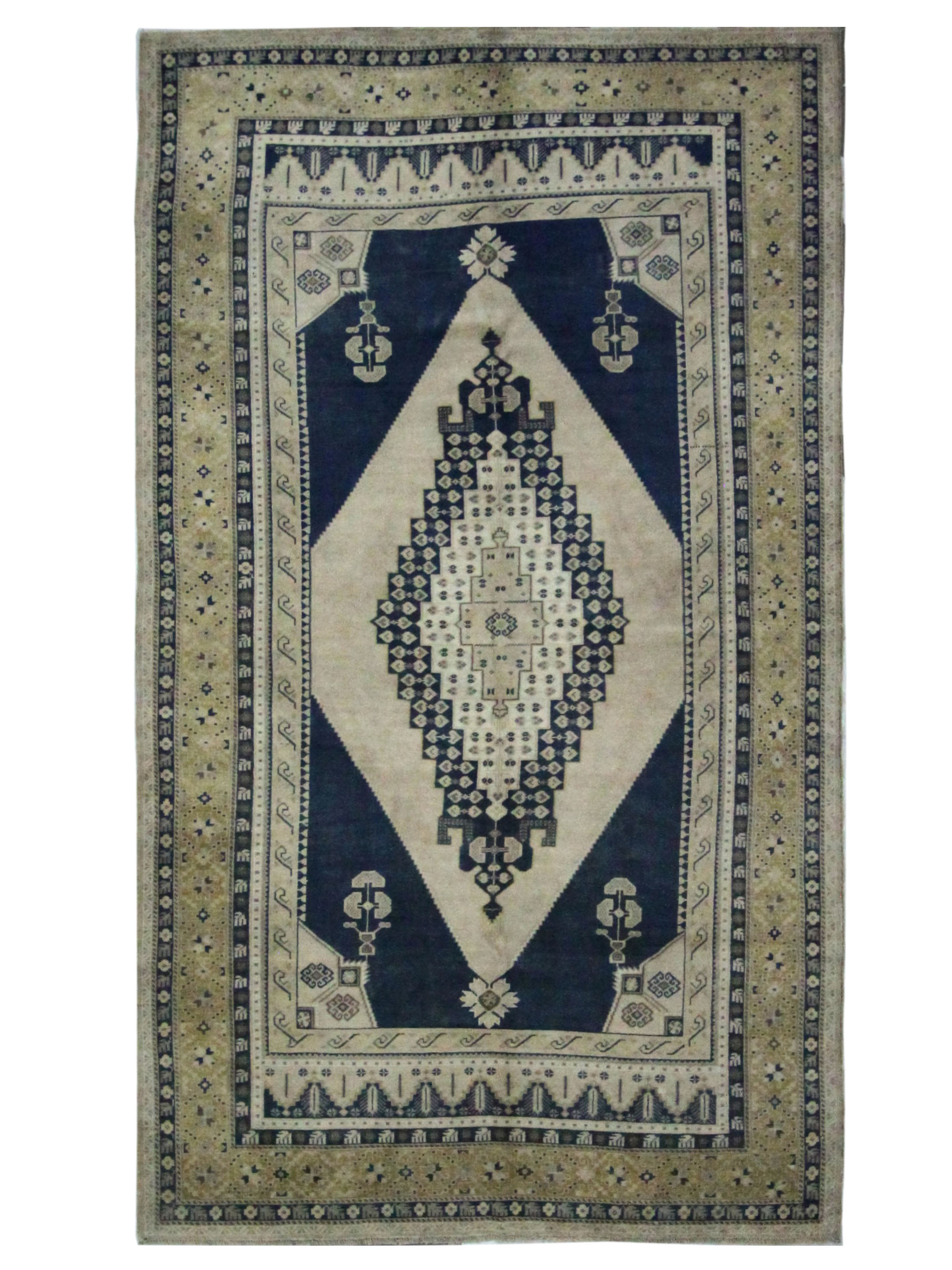 Anatolian Hand Knotted Blue 6x11