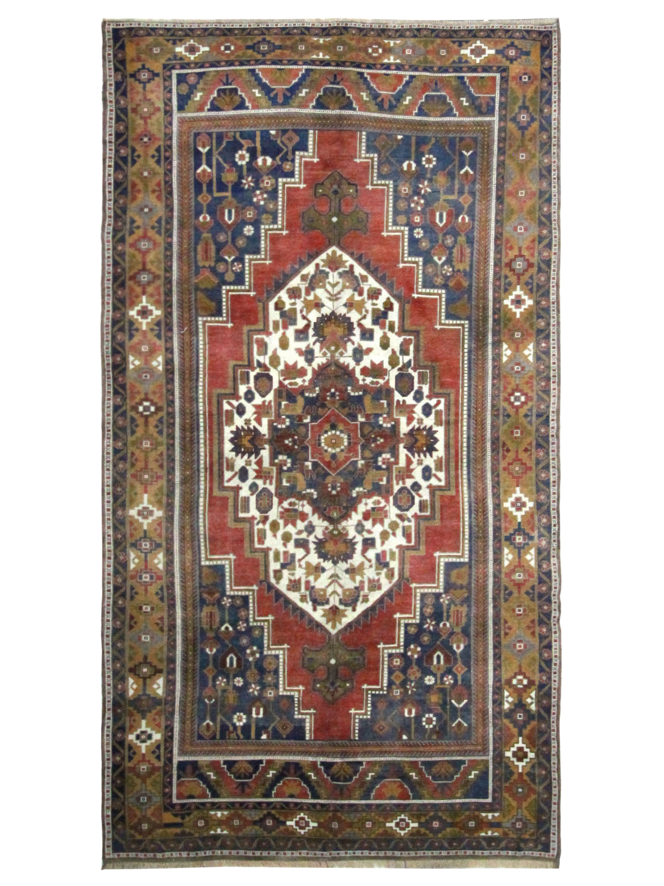Anatolian Hand Knotted Rust 6x11
