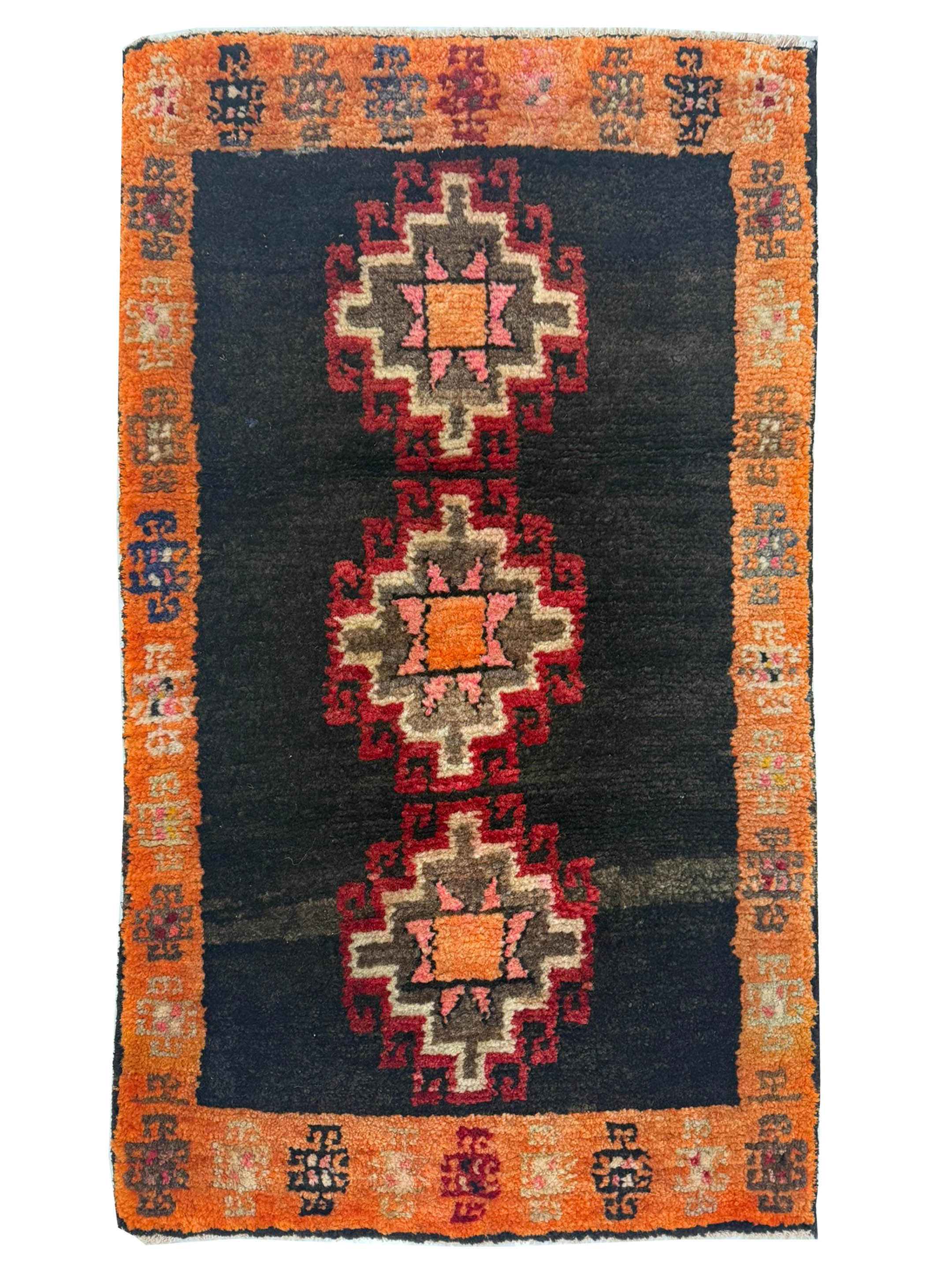 Anatolian Hand Knotted Brown 2x3