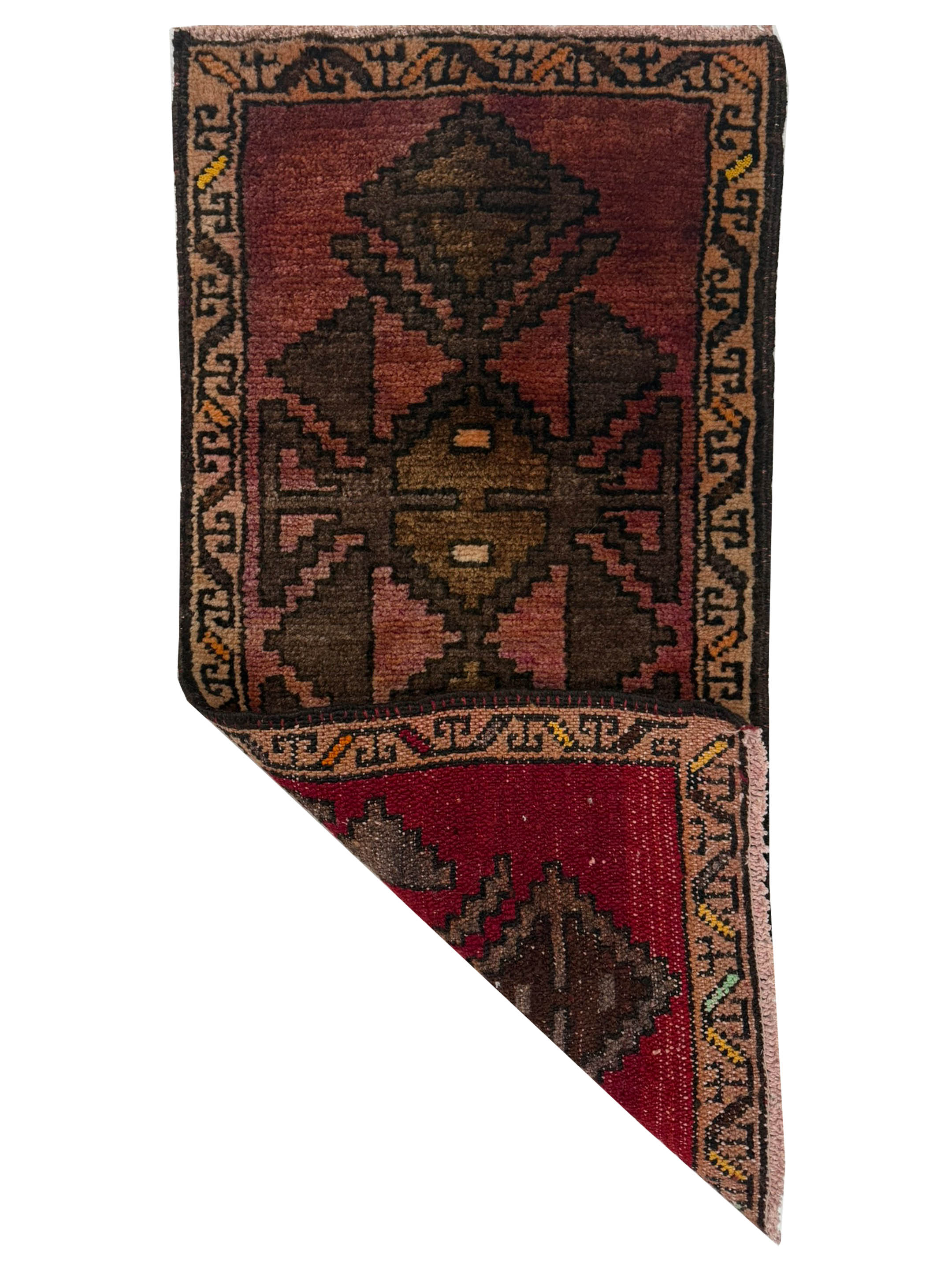 Anatolian Hand Knotted Brown 2x3 - Image 2 of 2