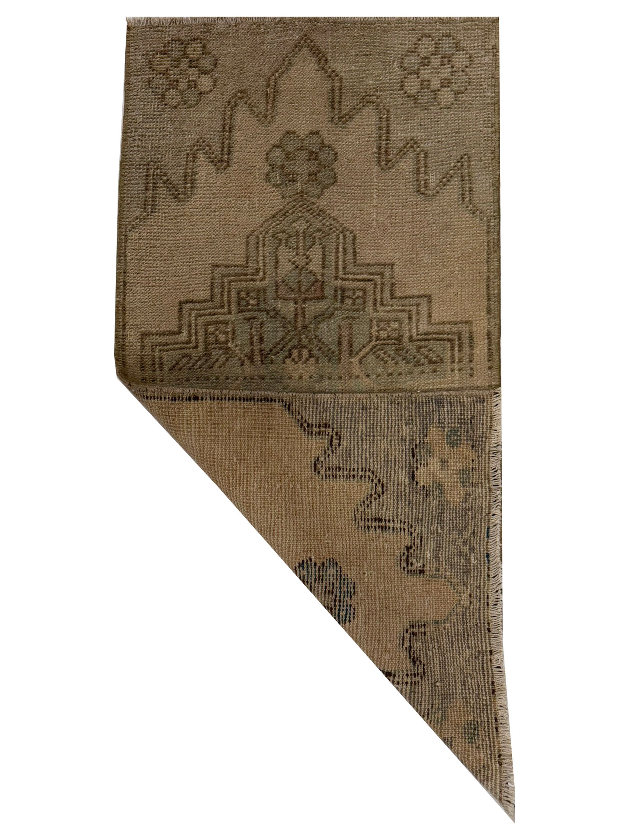 Anatolian Hand Knotted Beige 2x3 - Image 2 of 2