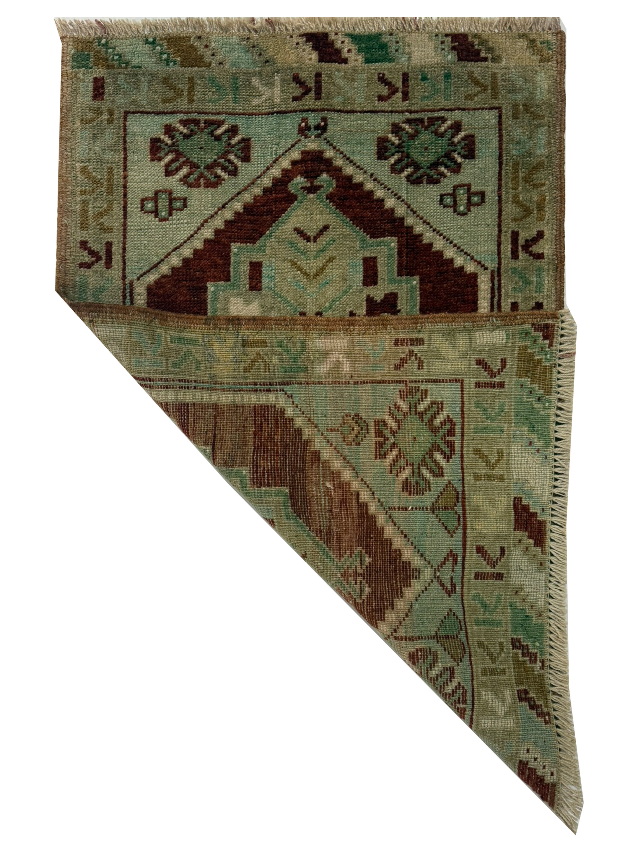 Anatolian Hand Knotted Burgandy 2x3 - Image 2 of 2