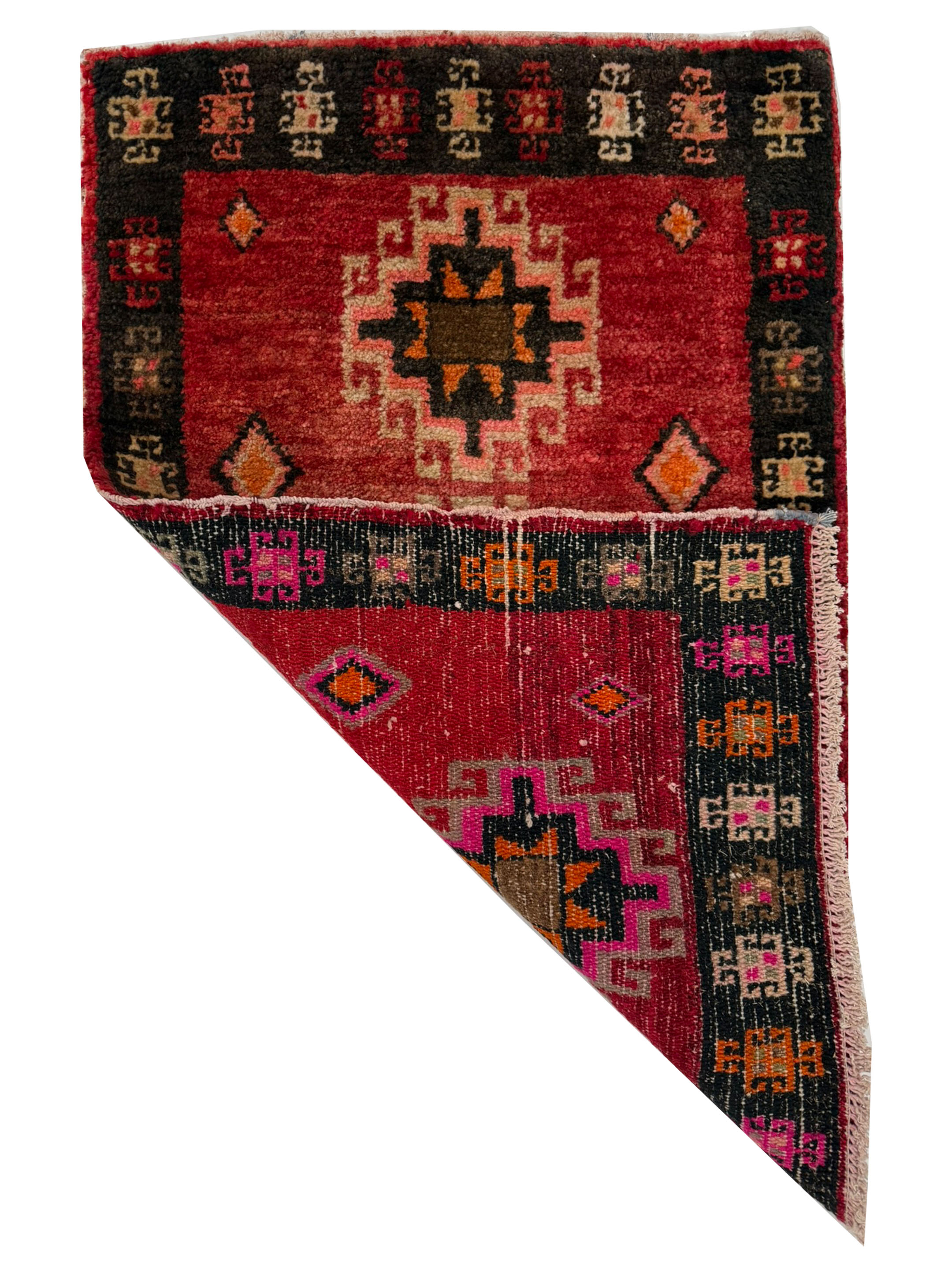 Anatolian Hand Knotted Rust 2x3 - Image 2 of 2