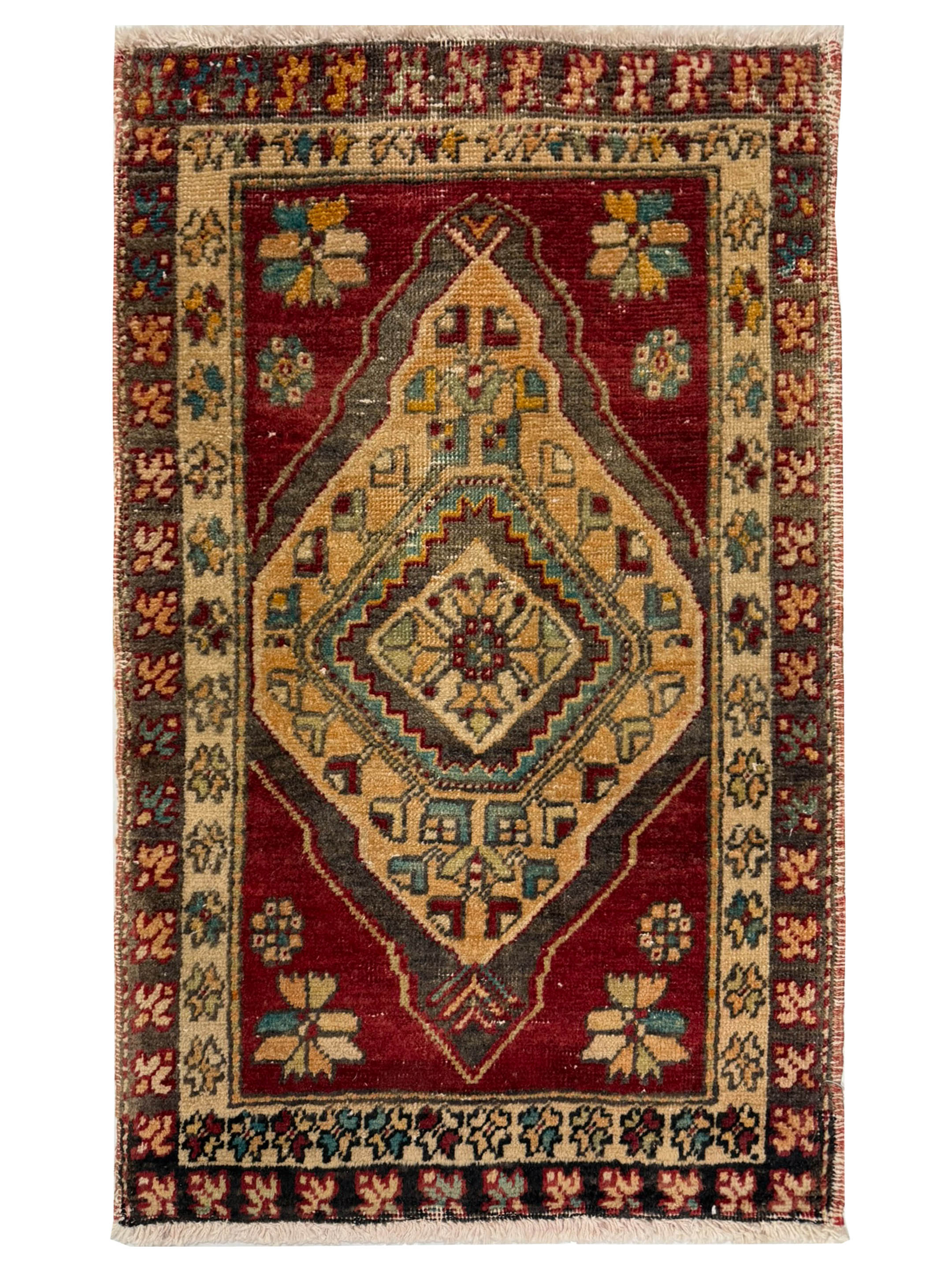 Anatolian Hand Knotted Rust 2x3