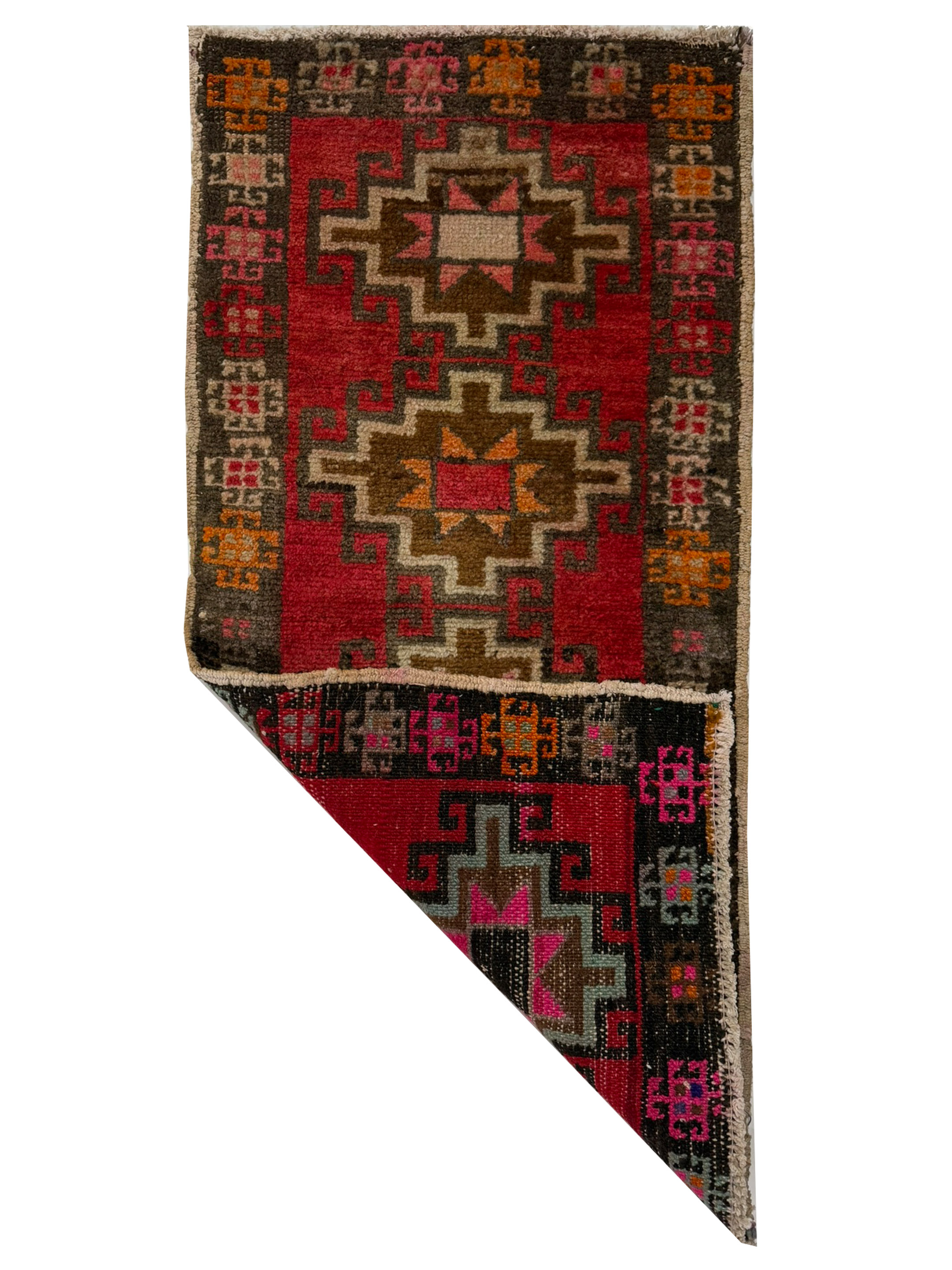Anatolian Hand Knotted Red 2x3 - Image 2 of 2