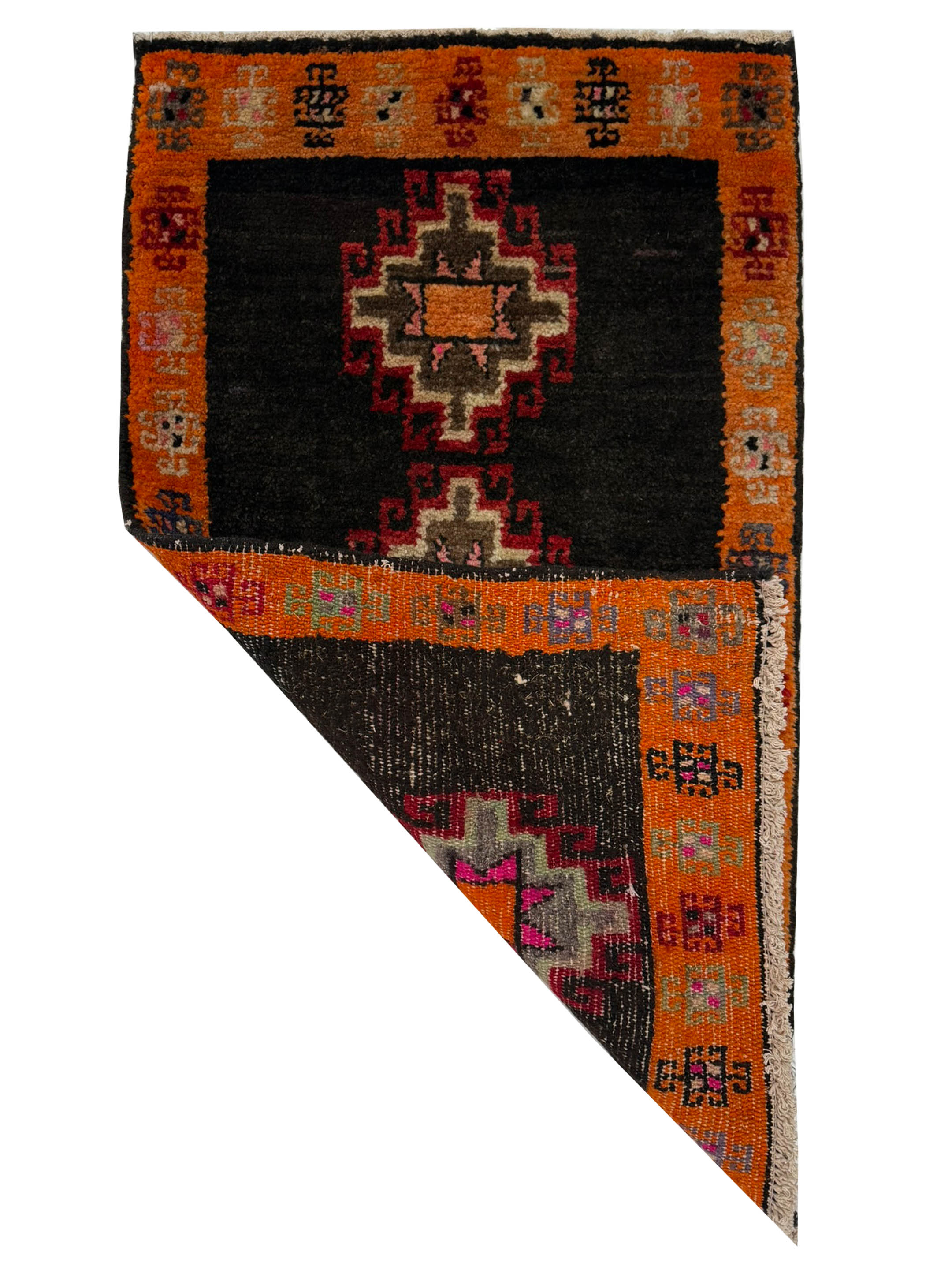 Anatolian Hand Knotted Brown 2x3 - Image 2 of 2