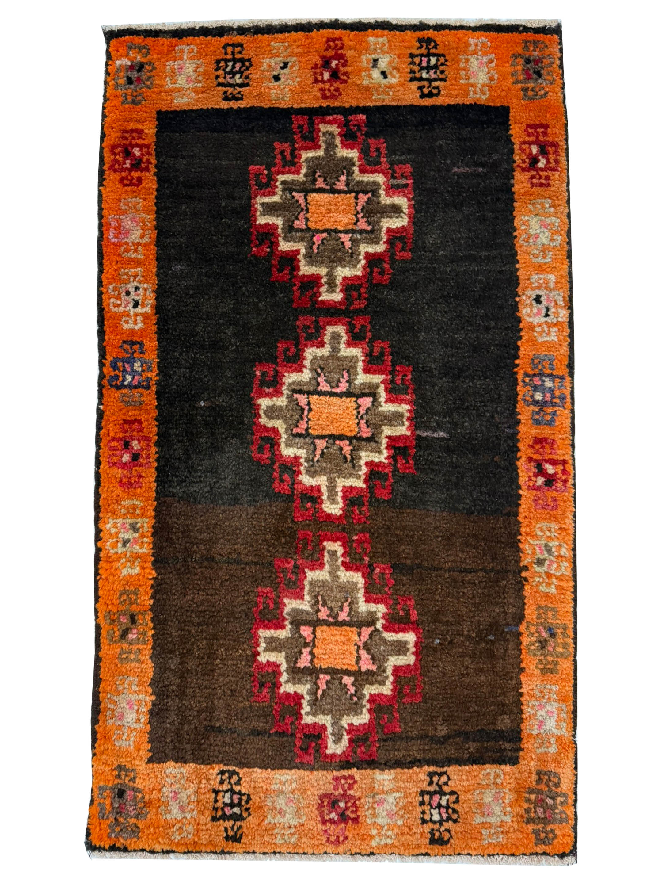 Anatolian Hand Knotted Brown 2x3