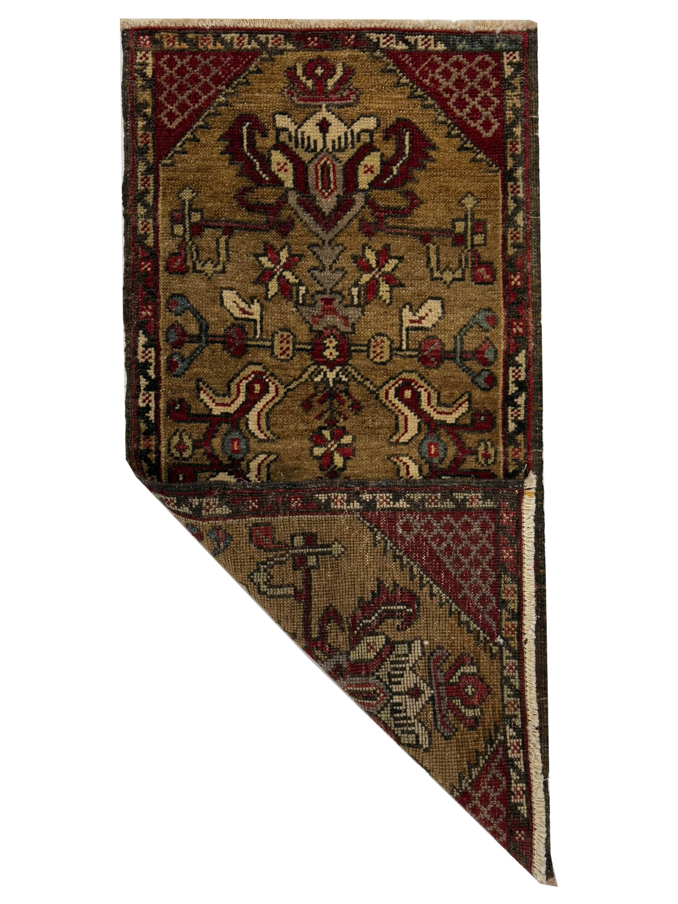 Anatolian Hand Knotted Mocha 2x3 - Image 2 of 2