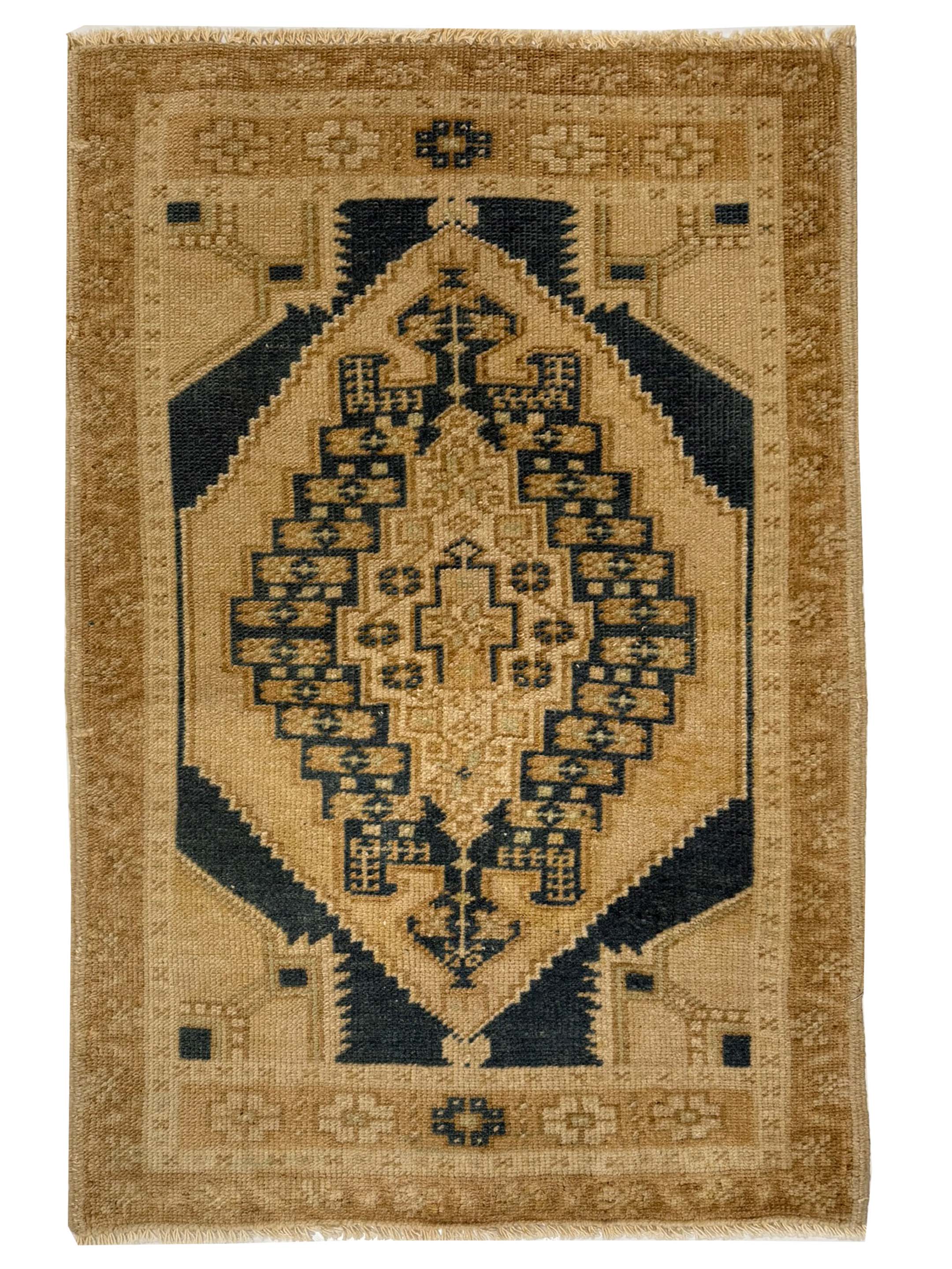 Anatolian Hand Knotted Teal 2x3