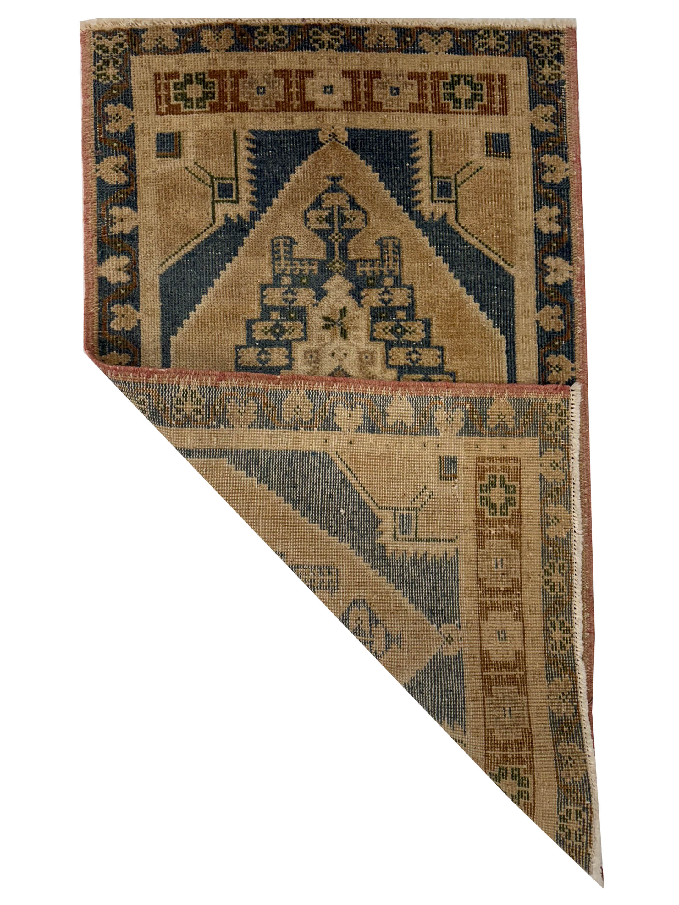 Anatolian Hand Knotted Teal 2x3 - Image 2 of 2