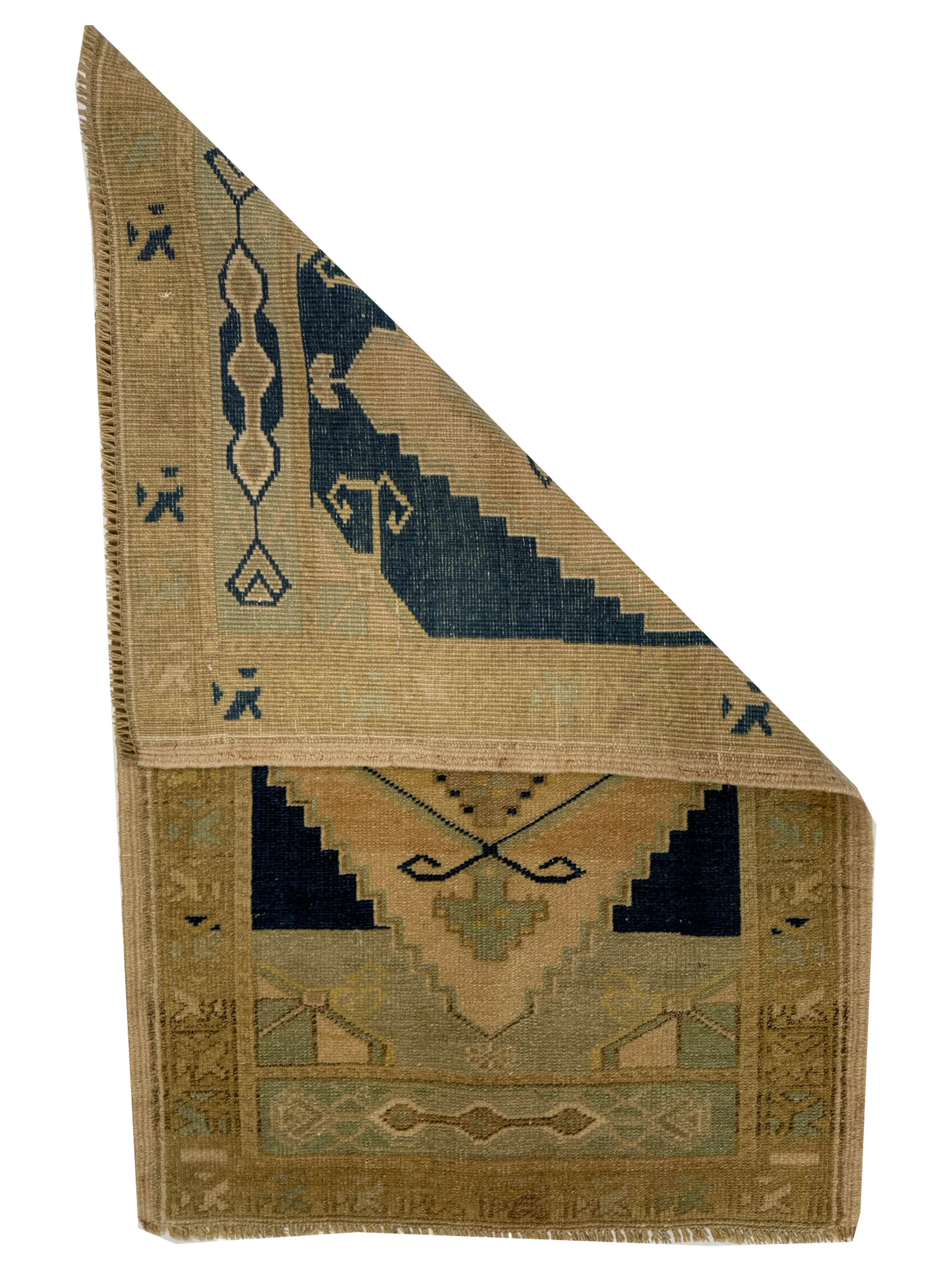 Anatolian Hand Knotted Blue 2x3 - Image 2 of 2