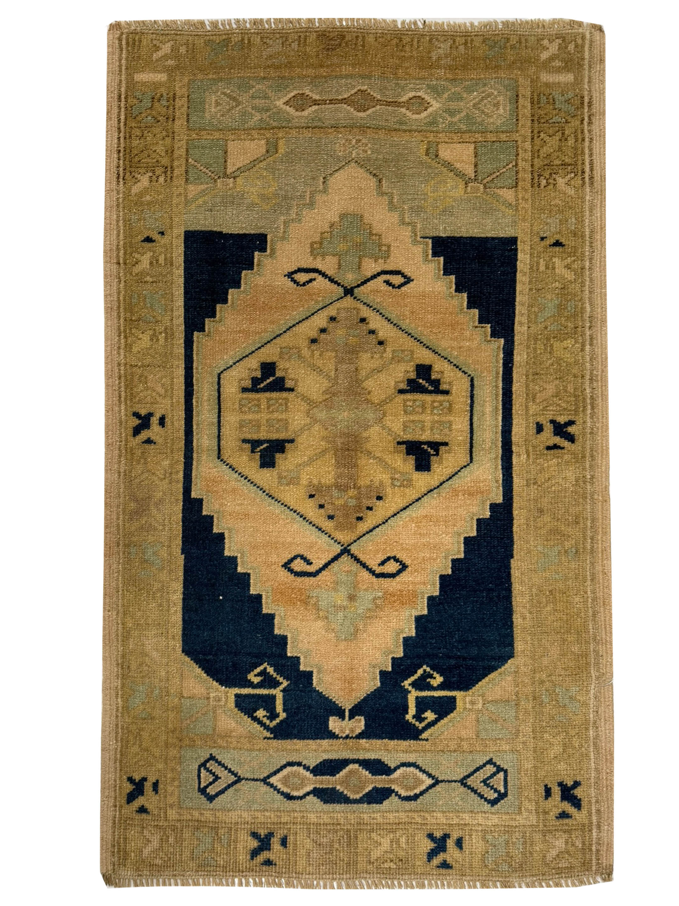 Anatolian Hand Knotted Blue 2x3