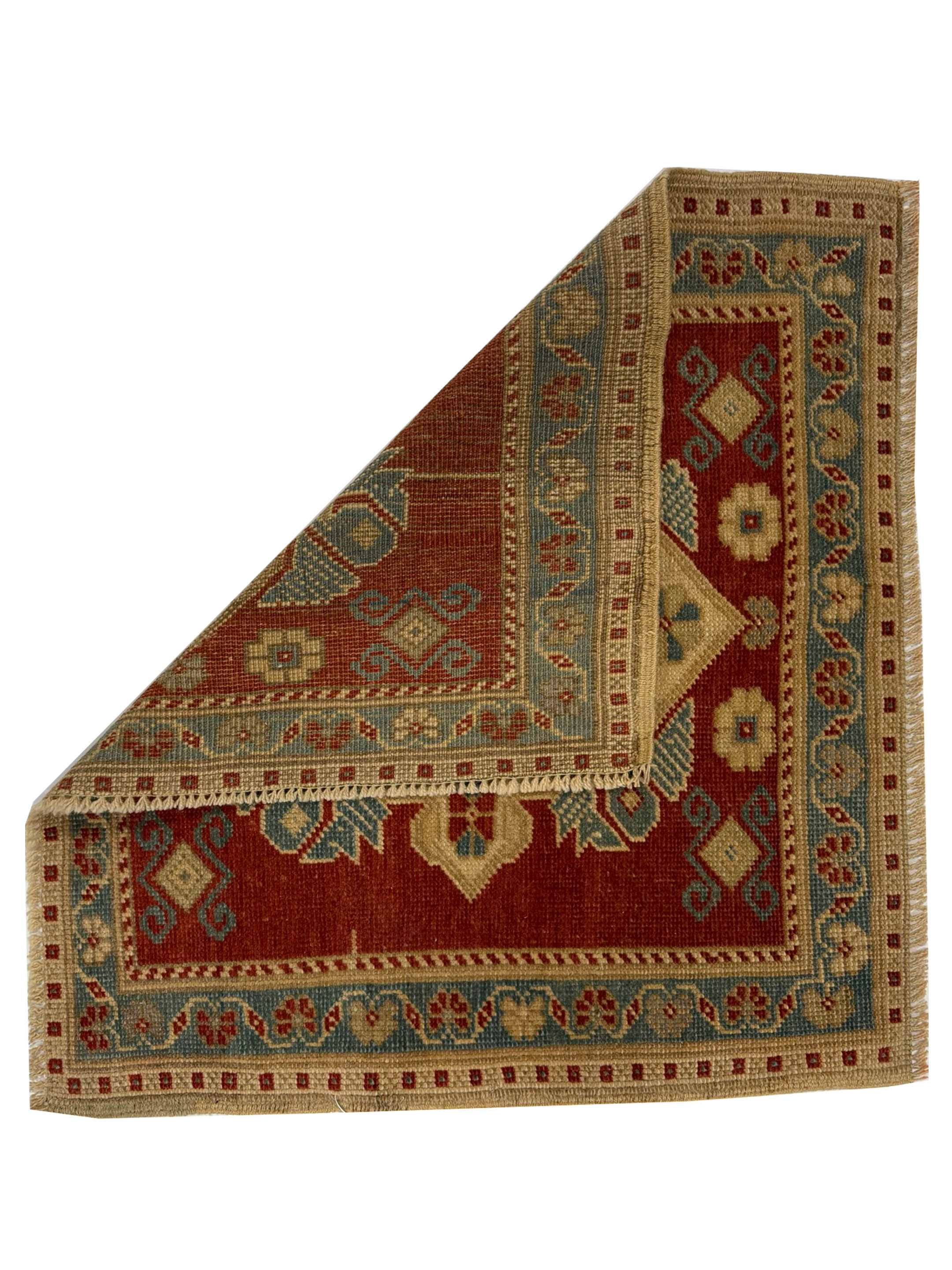 Anatolian Hand Knotted Rust 2x3 - Image 2 of 2