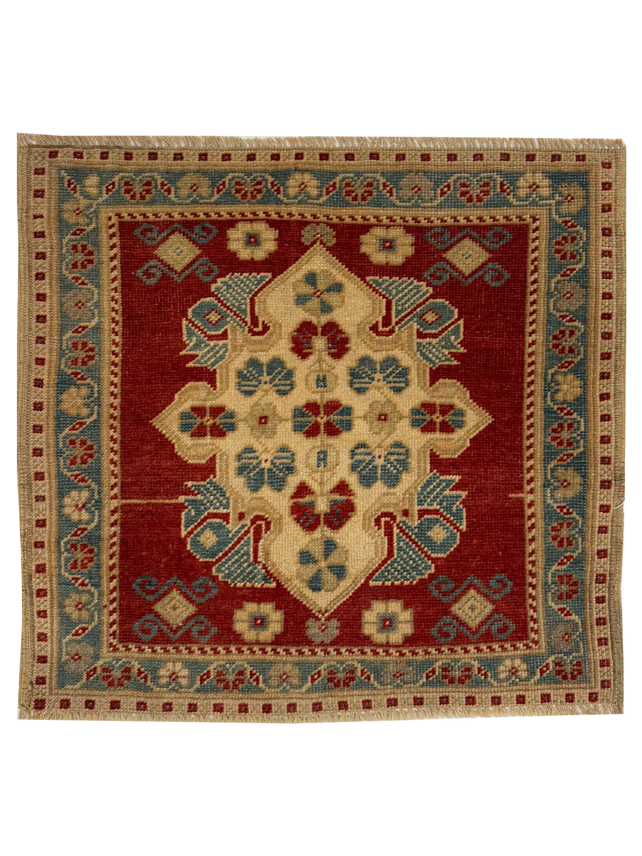Anatolian Hand Knotted Rust 2x3