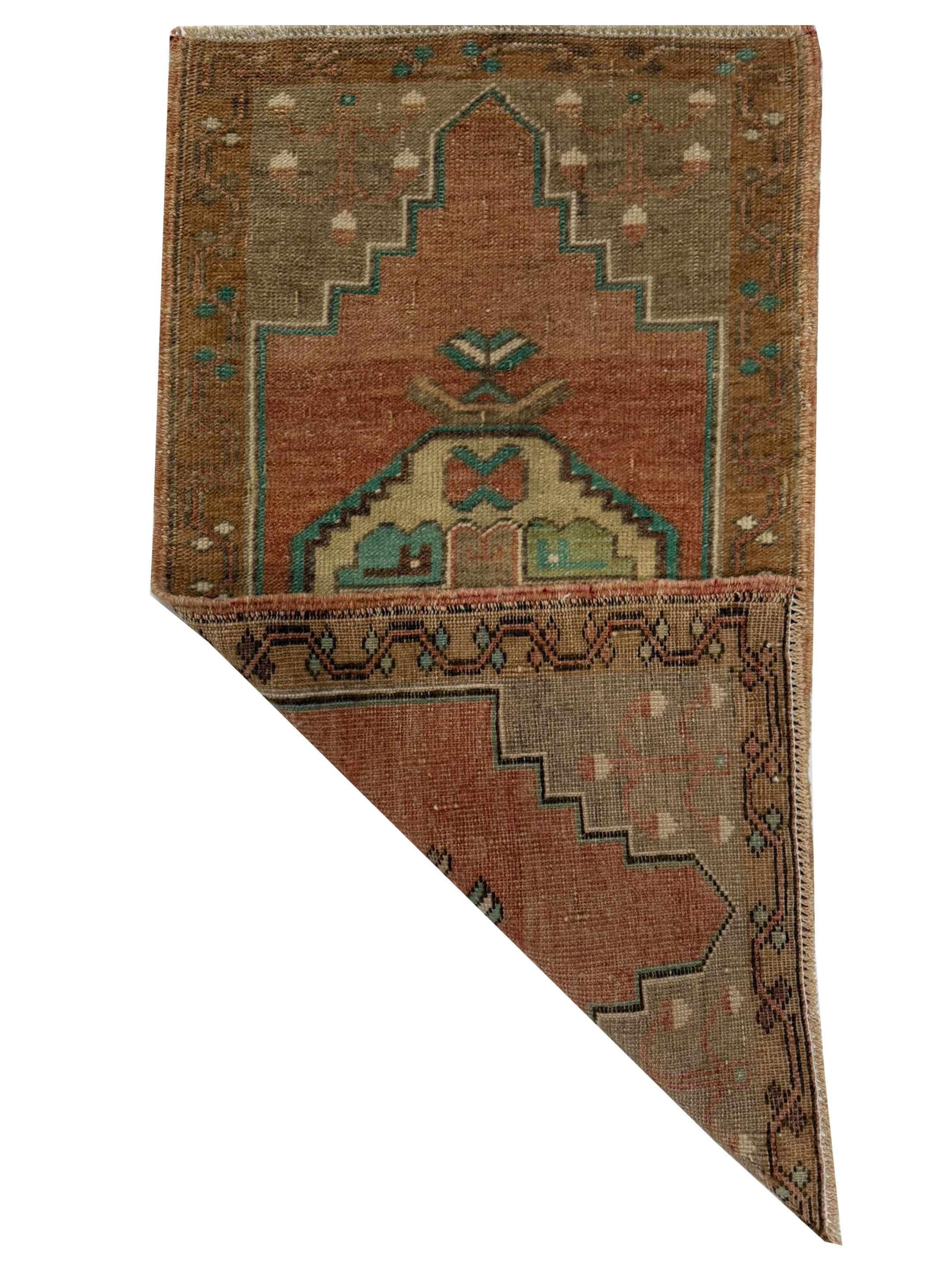 Anatolian Hand Knotted Saman 2x3 - Image 2 of 2