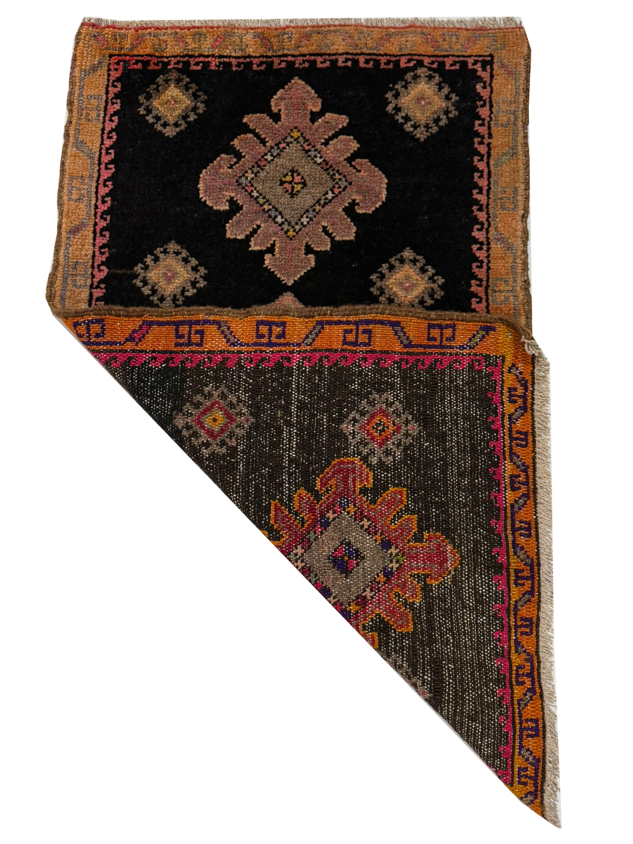 Anatolian Hand Knotted Brown 2x3 - Image 2 of 2