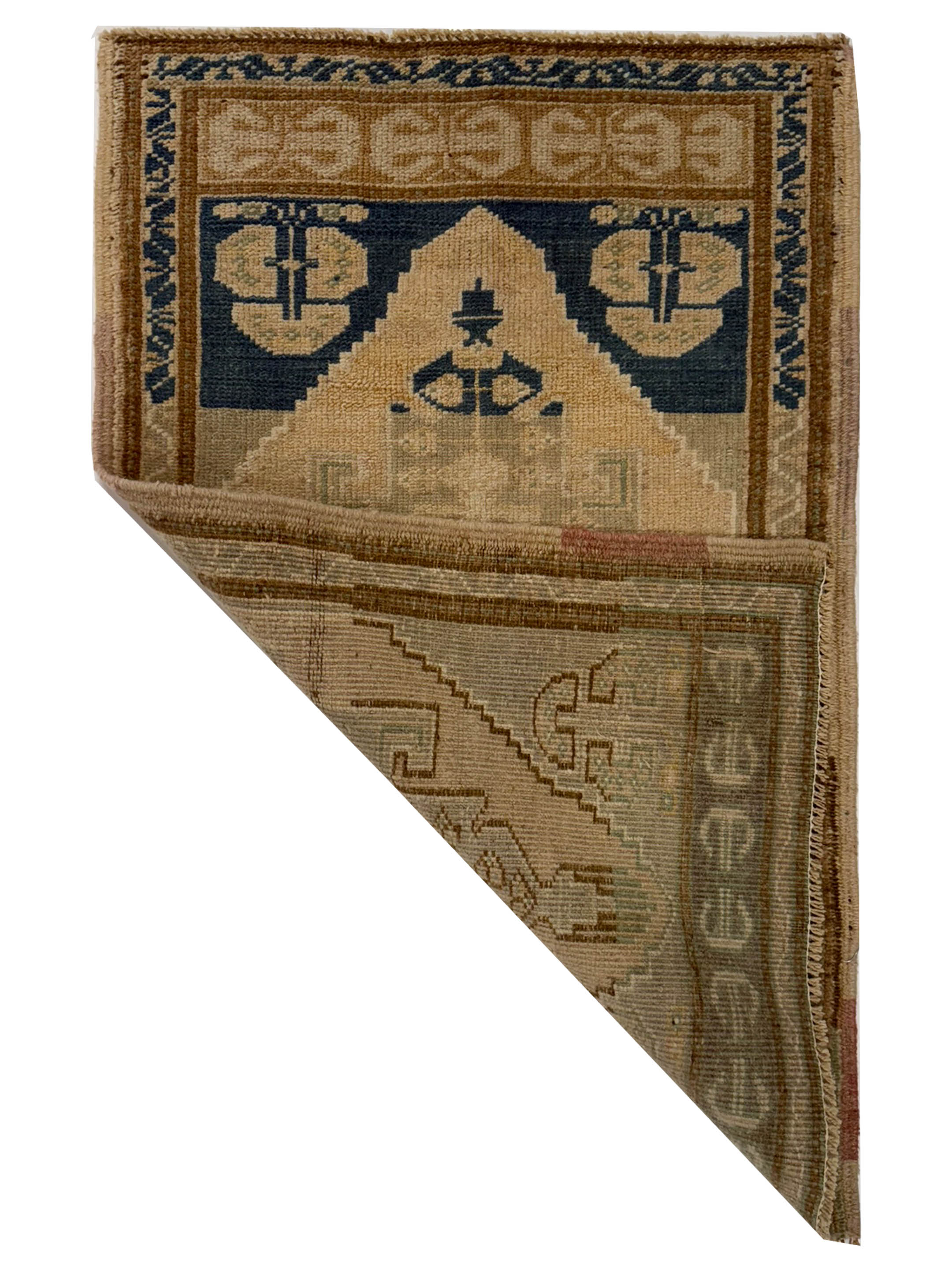 Anatolian Hand Knotted Beige 2x3 - Image 2 of 2