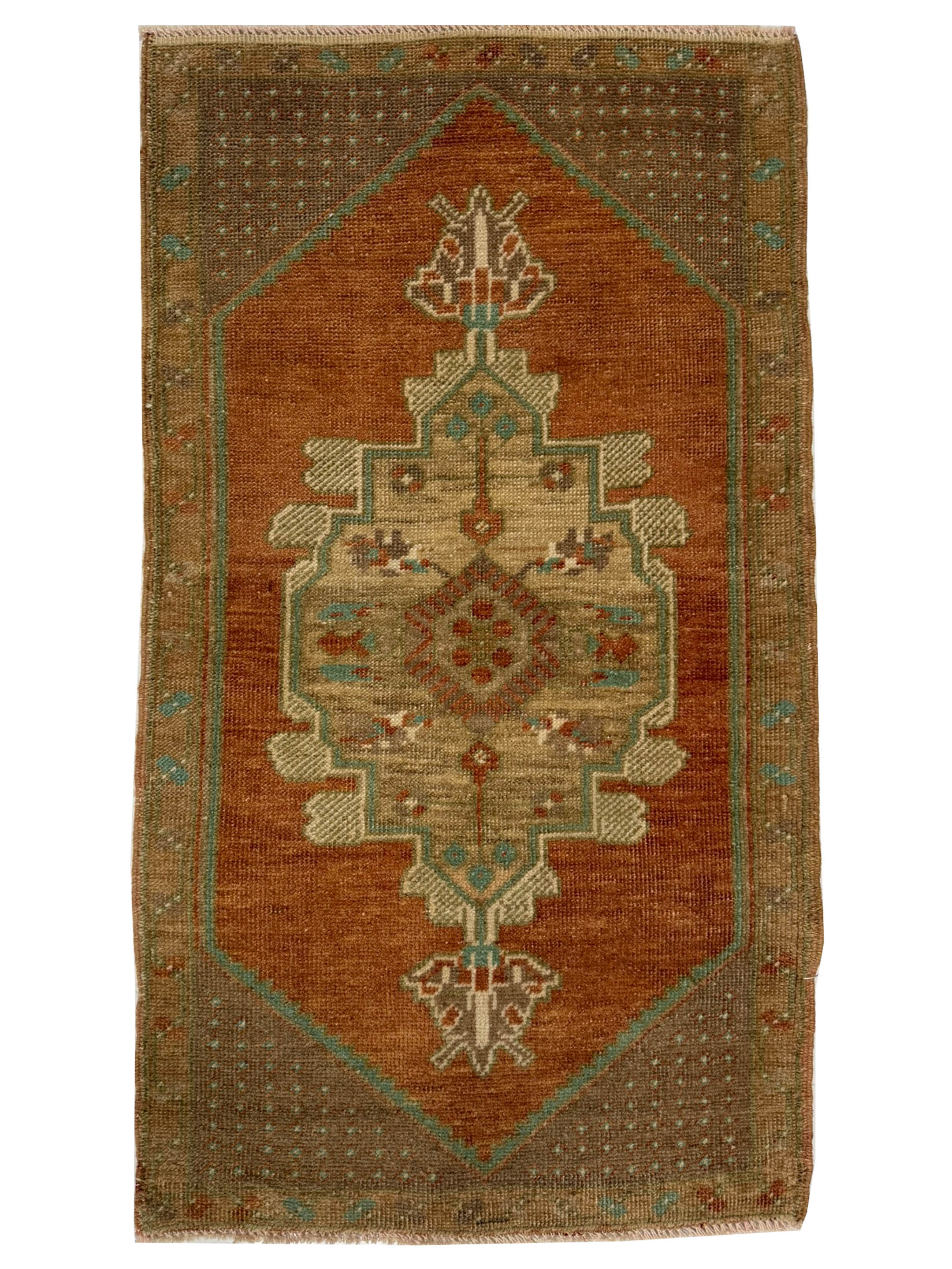 Anatolian Hand Knotted Orange 2x3