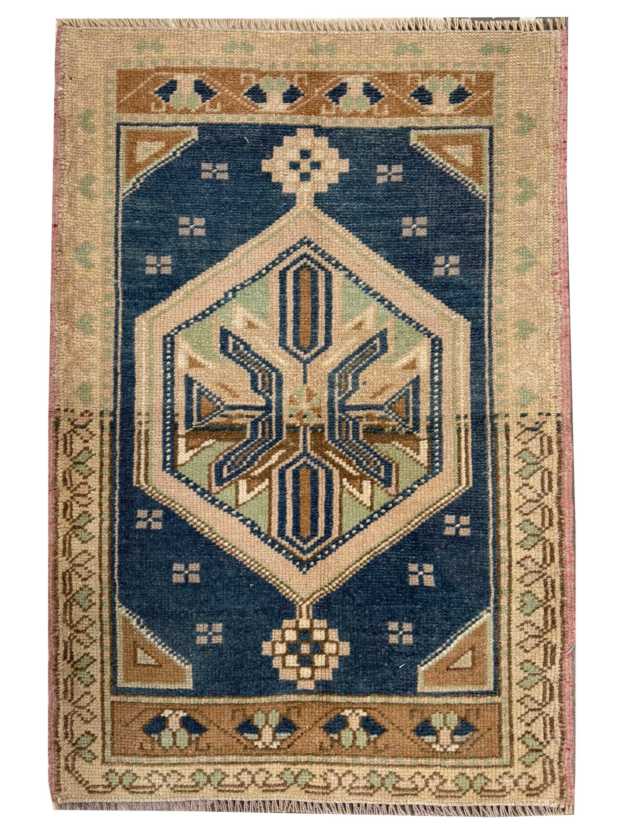Anatolian Hand Knotted Blue 2x3