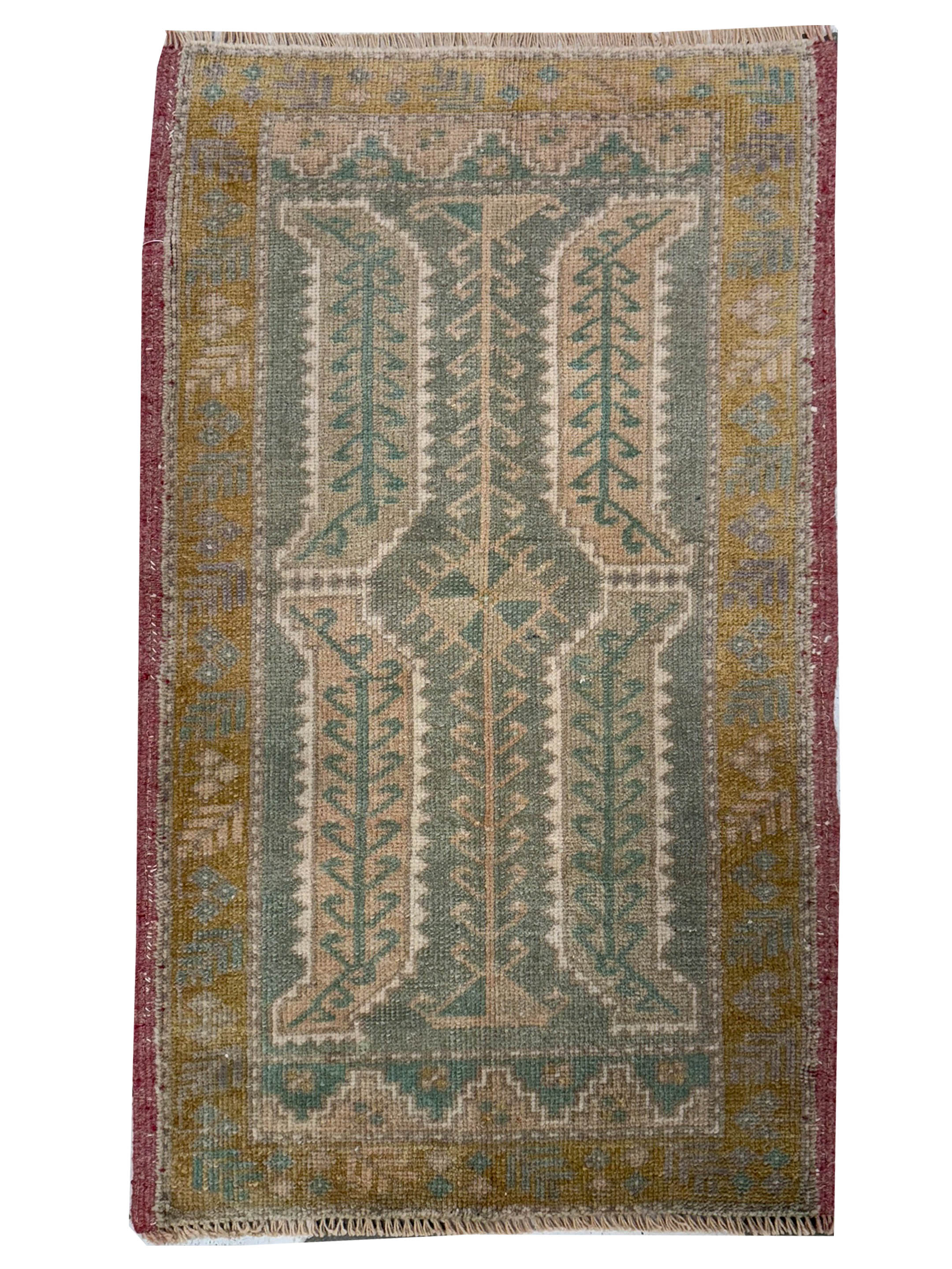 Anatolian Hand Knotted Teal 2x3