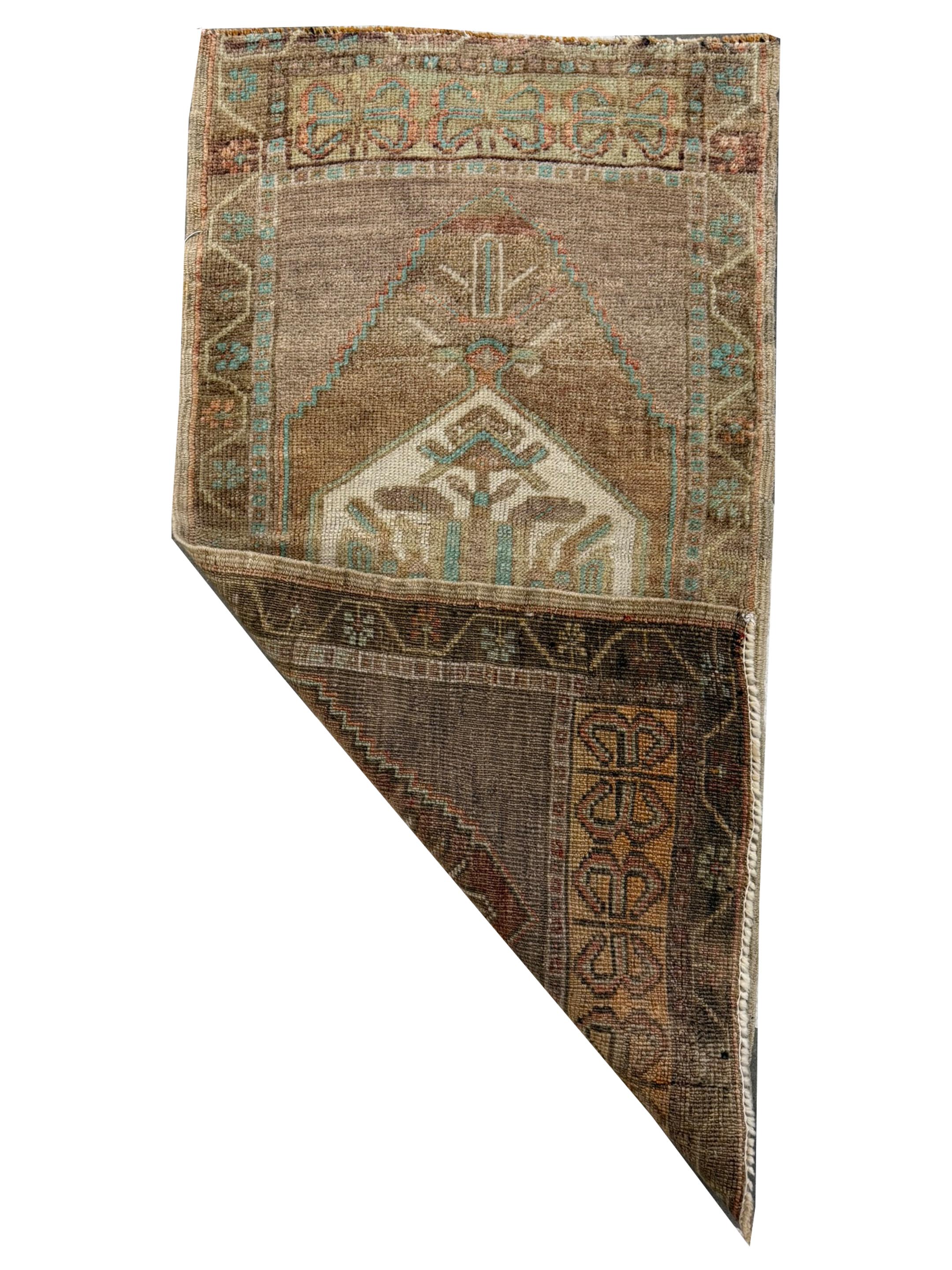 Anatolian Hand Knotted Beige 2x3 - Image 2 of 2
