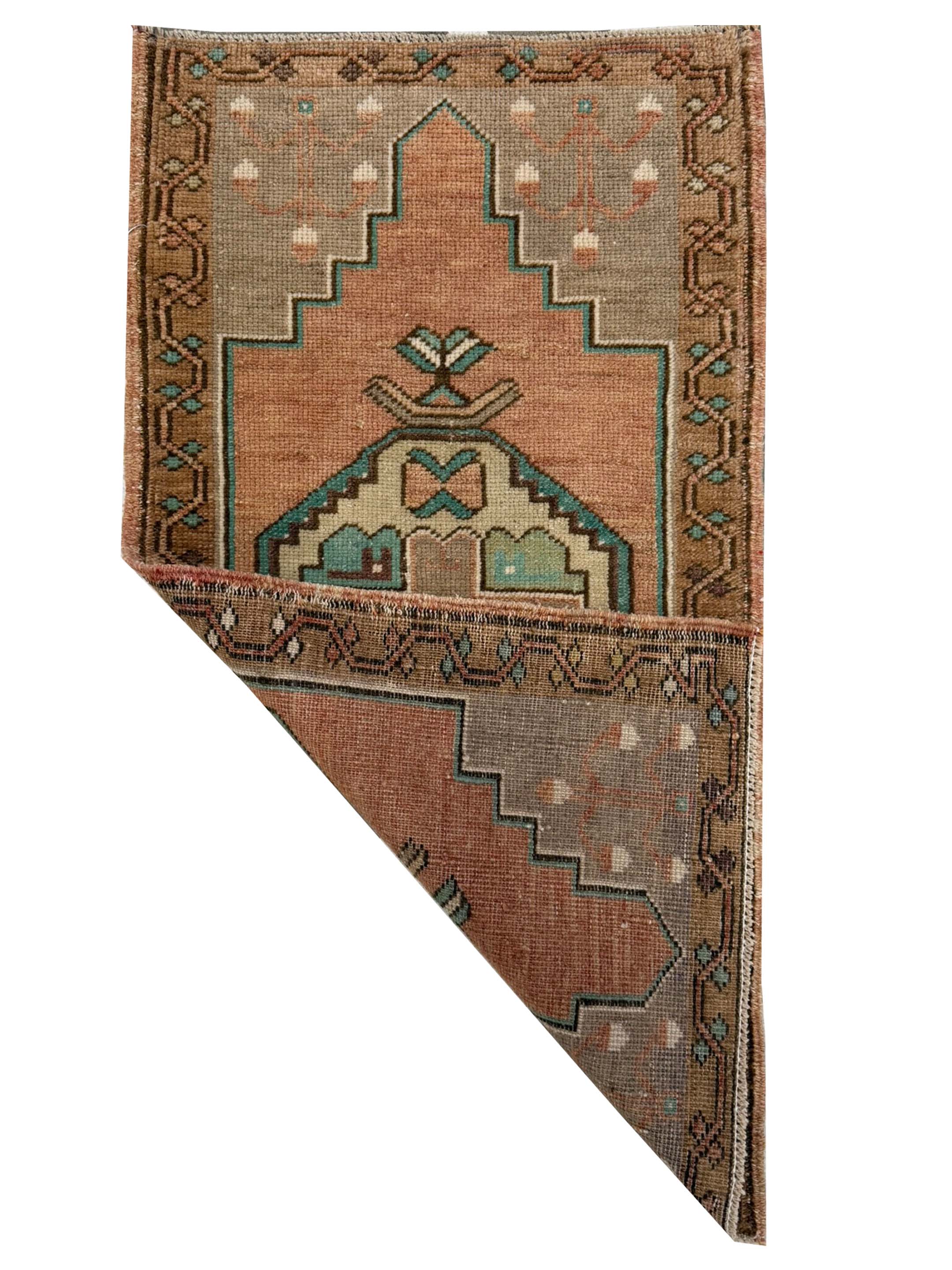 Anatolian Hand Knotted Saman 2x3 - Image 2 of 2