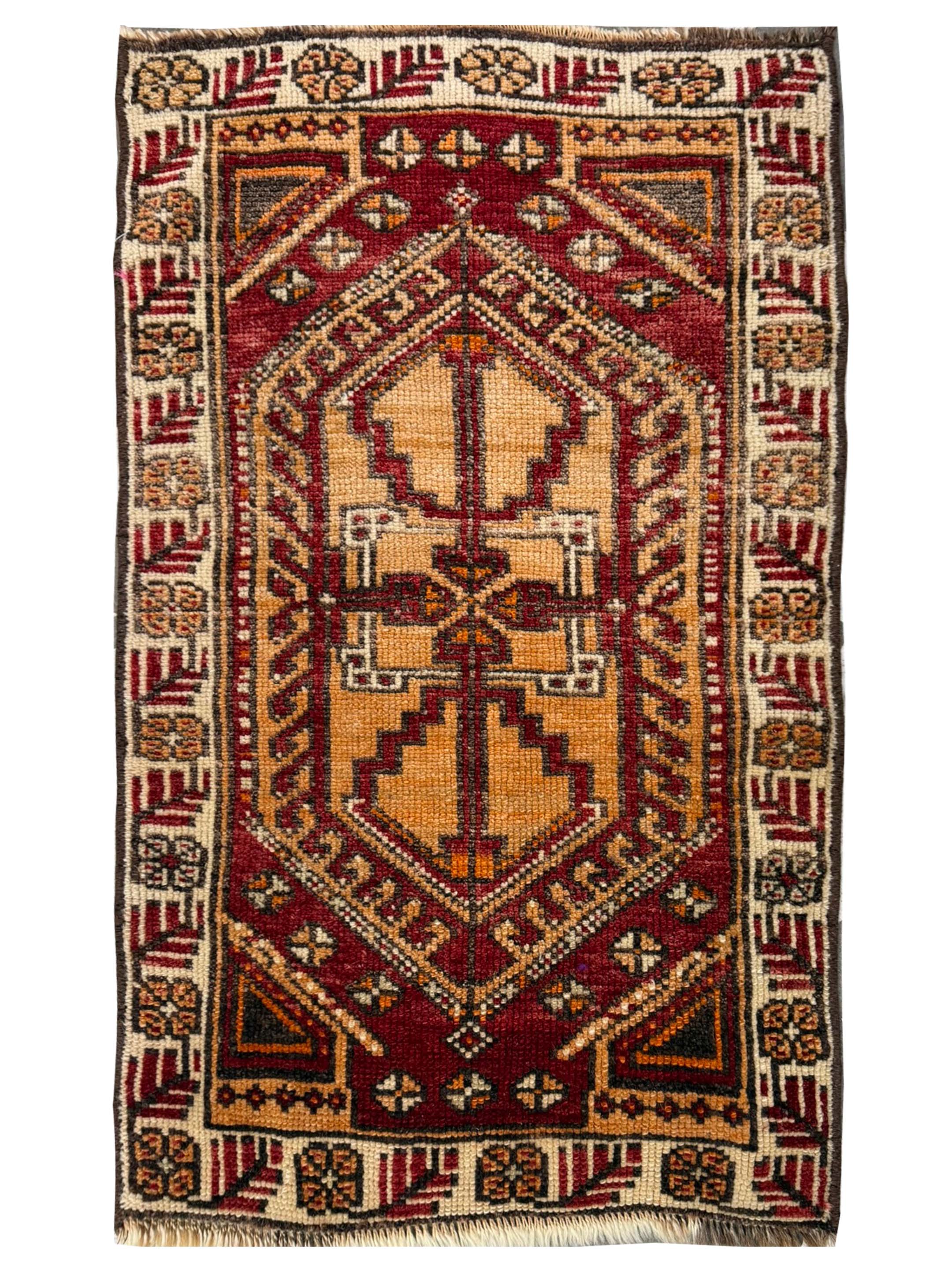 Anatolian Hand Knotted Rust 2x3
