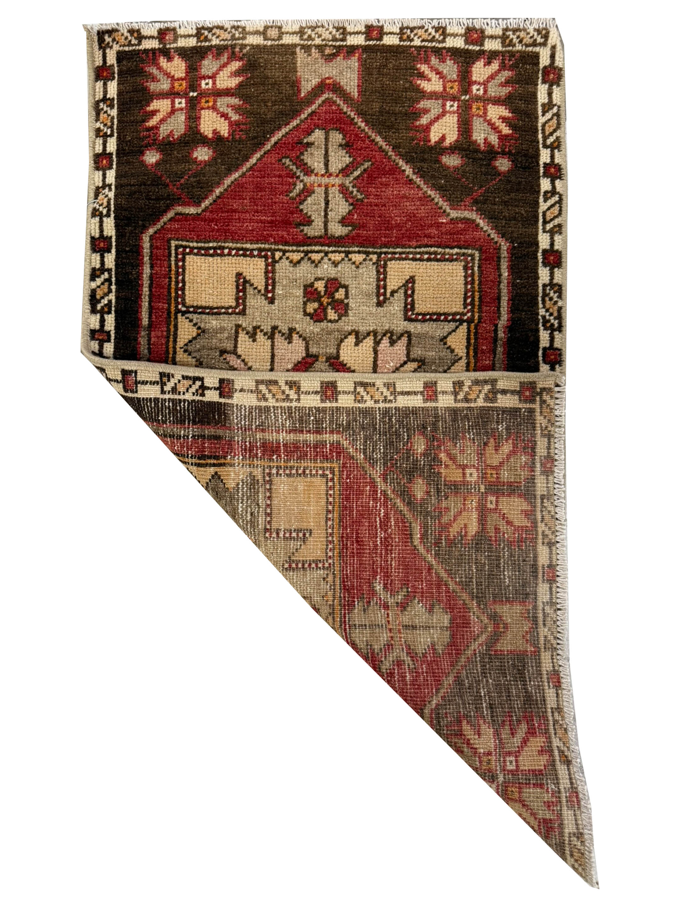 Anatolian Hand Knotted Rust 2x3 - Image 2 of 2