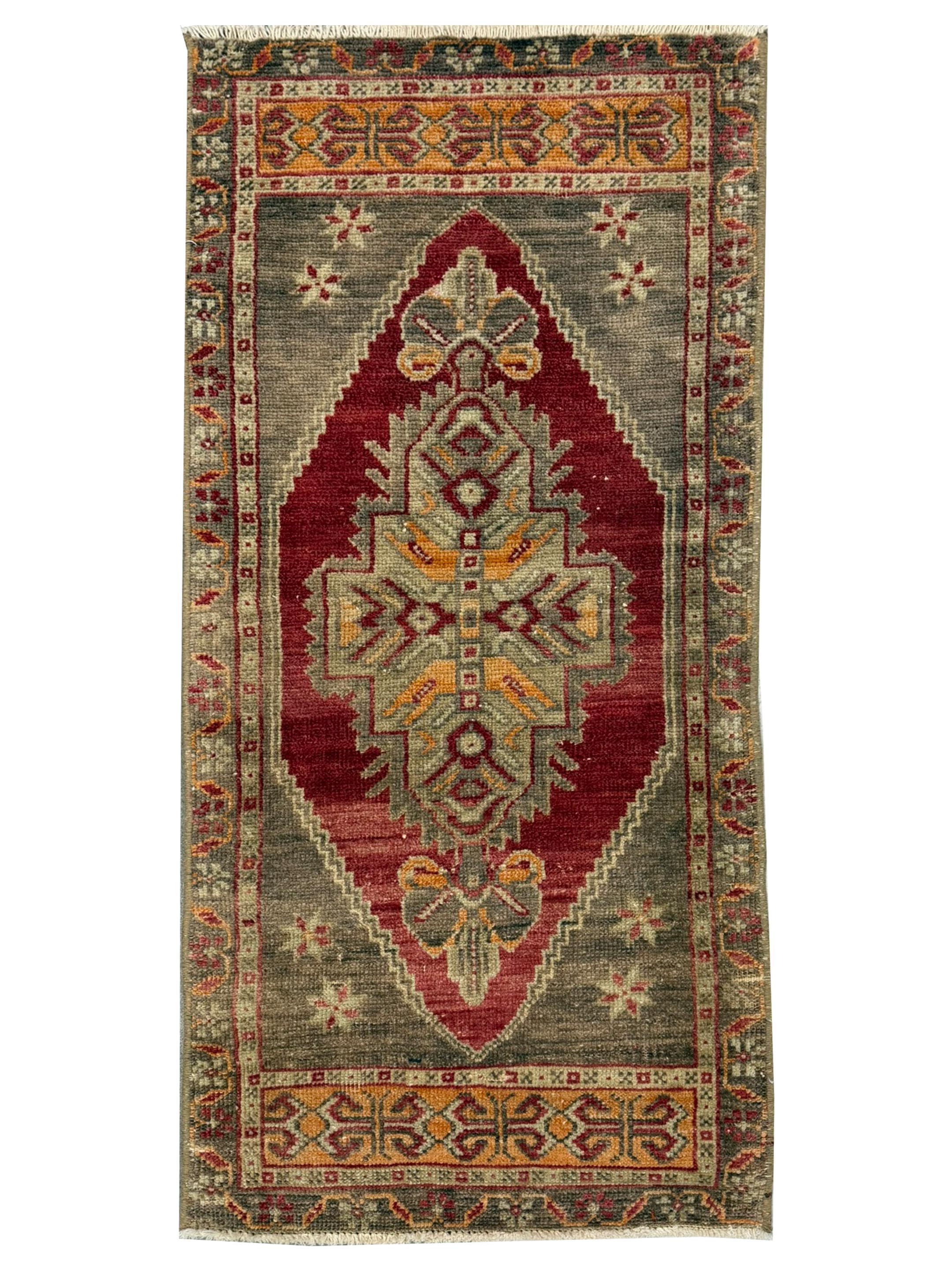 Anatolian Hand Knotted Rust 2x3