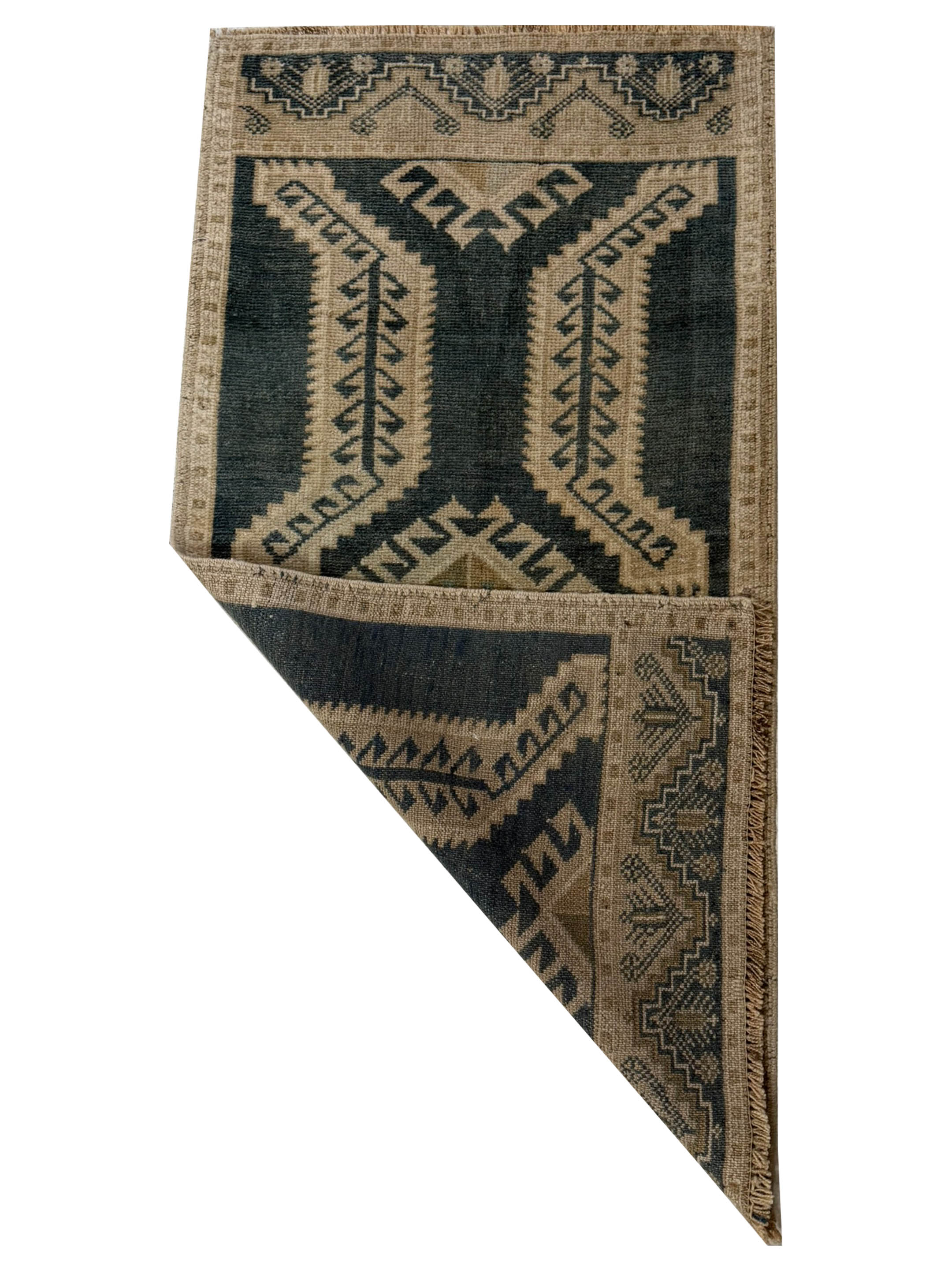 Anatolian Hand Knotted Teal 2x3 - Image 2 of 2