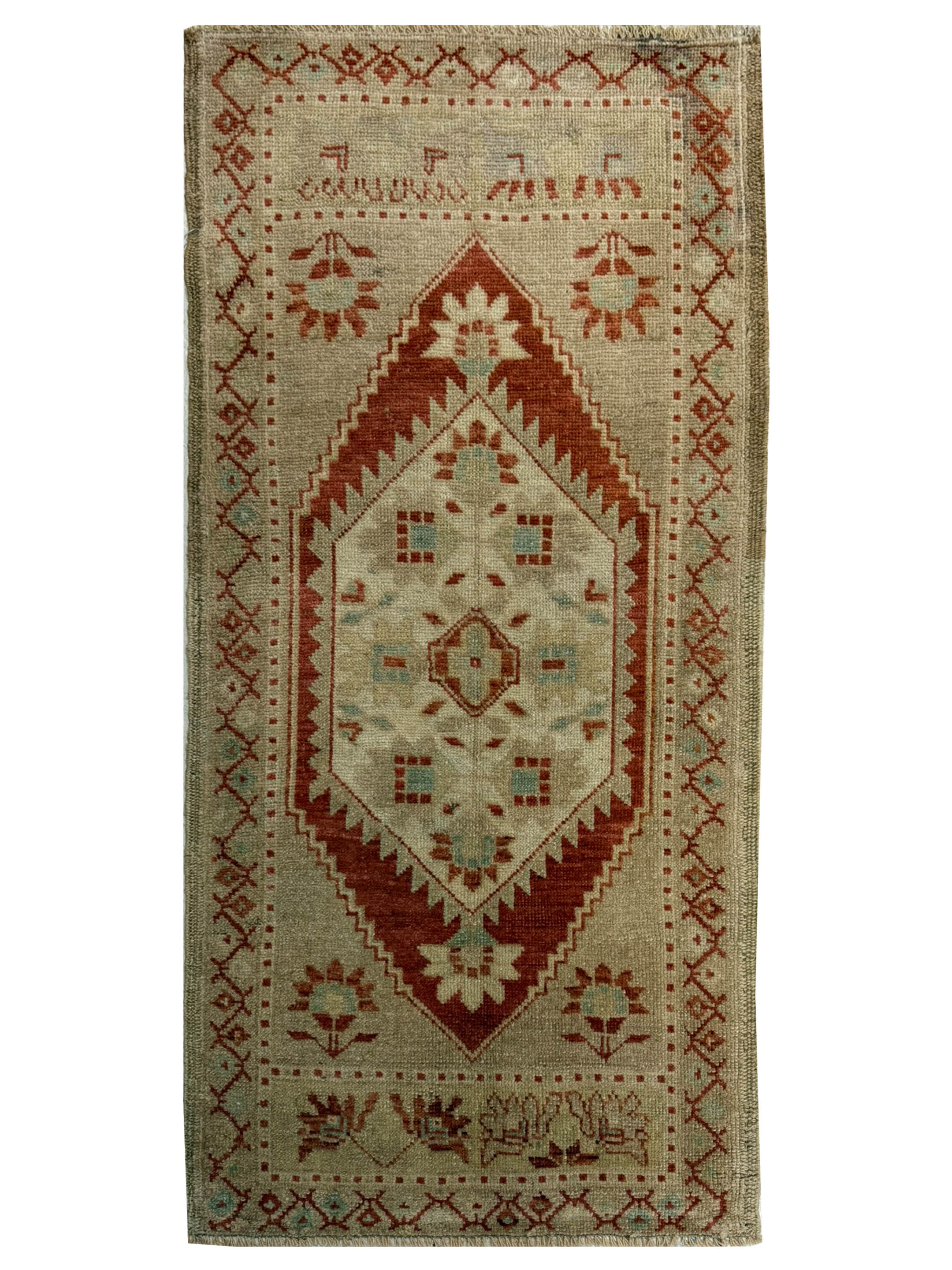 Anatolian Hand Knotted Teal 2x3