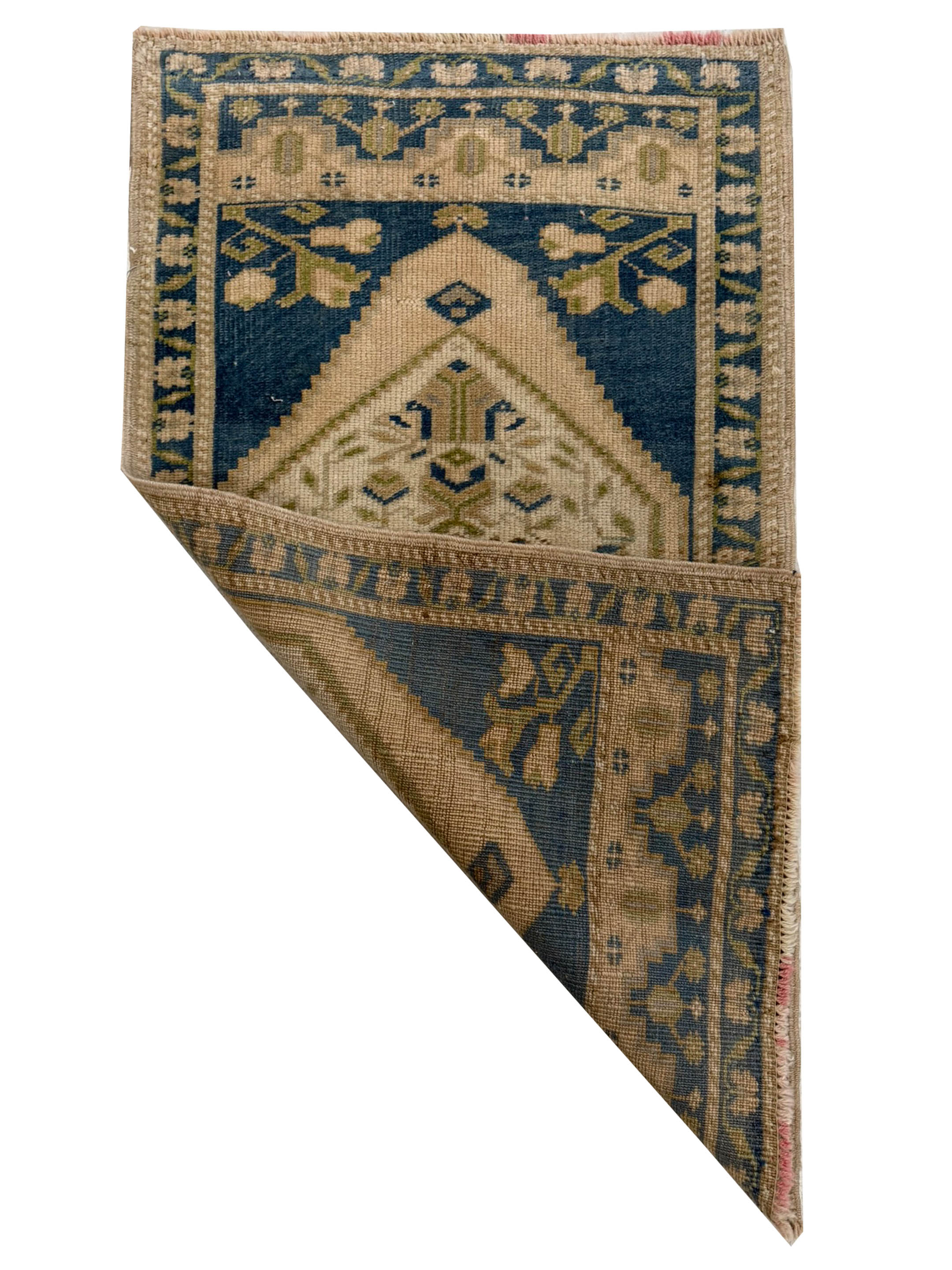 Anatolian Hand Knotted Orange 2x3 - Image 2 of 2