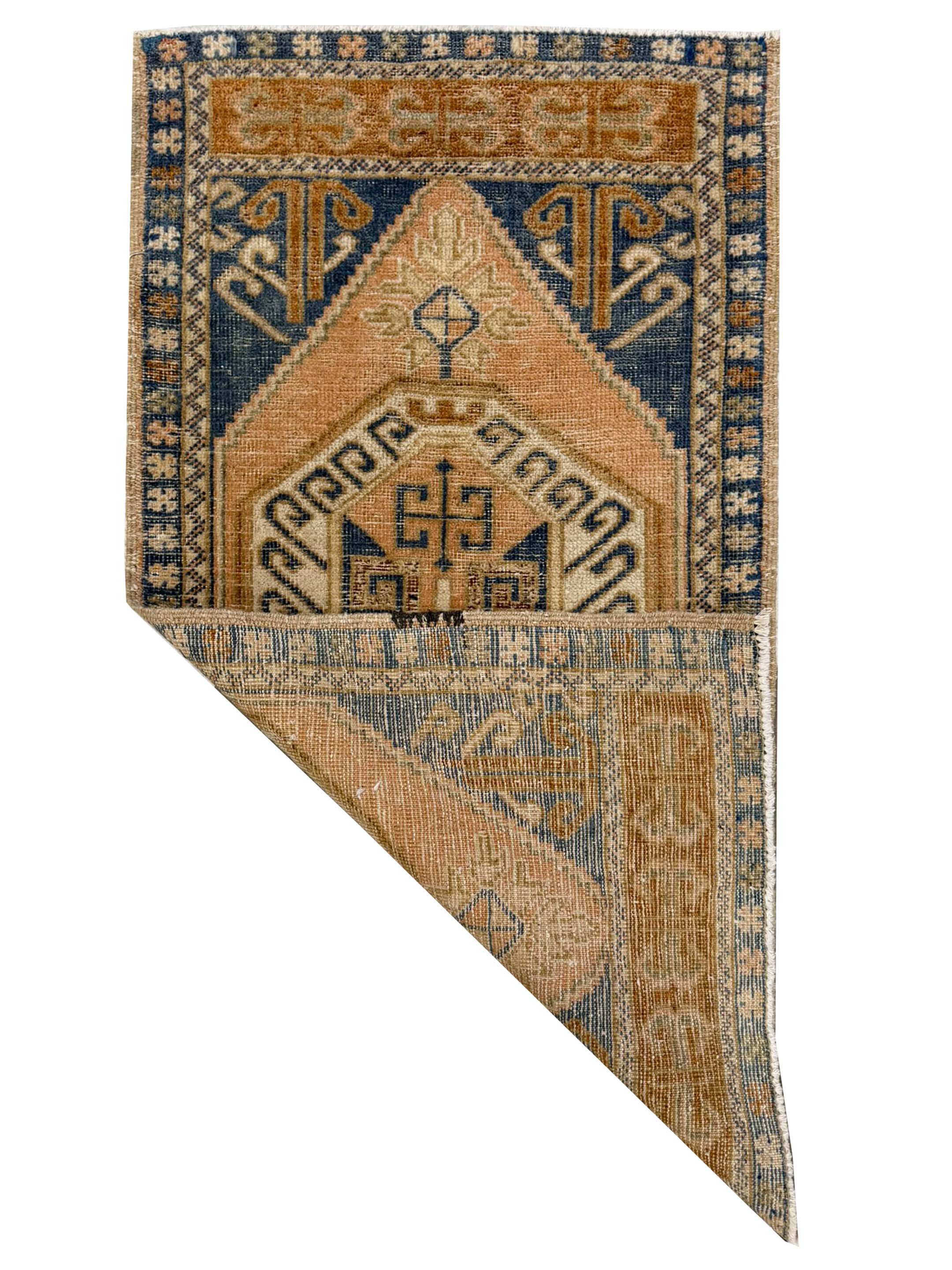 Anatolian Hand Knotted Beige 2x3 - Image 2 of 2