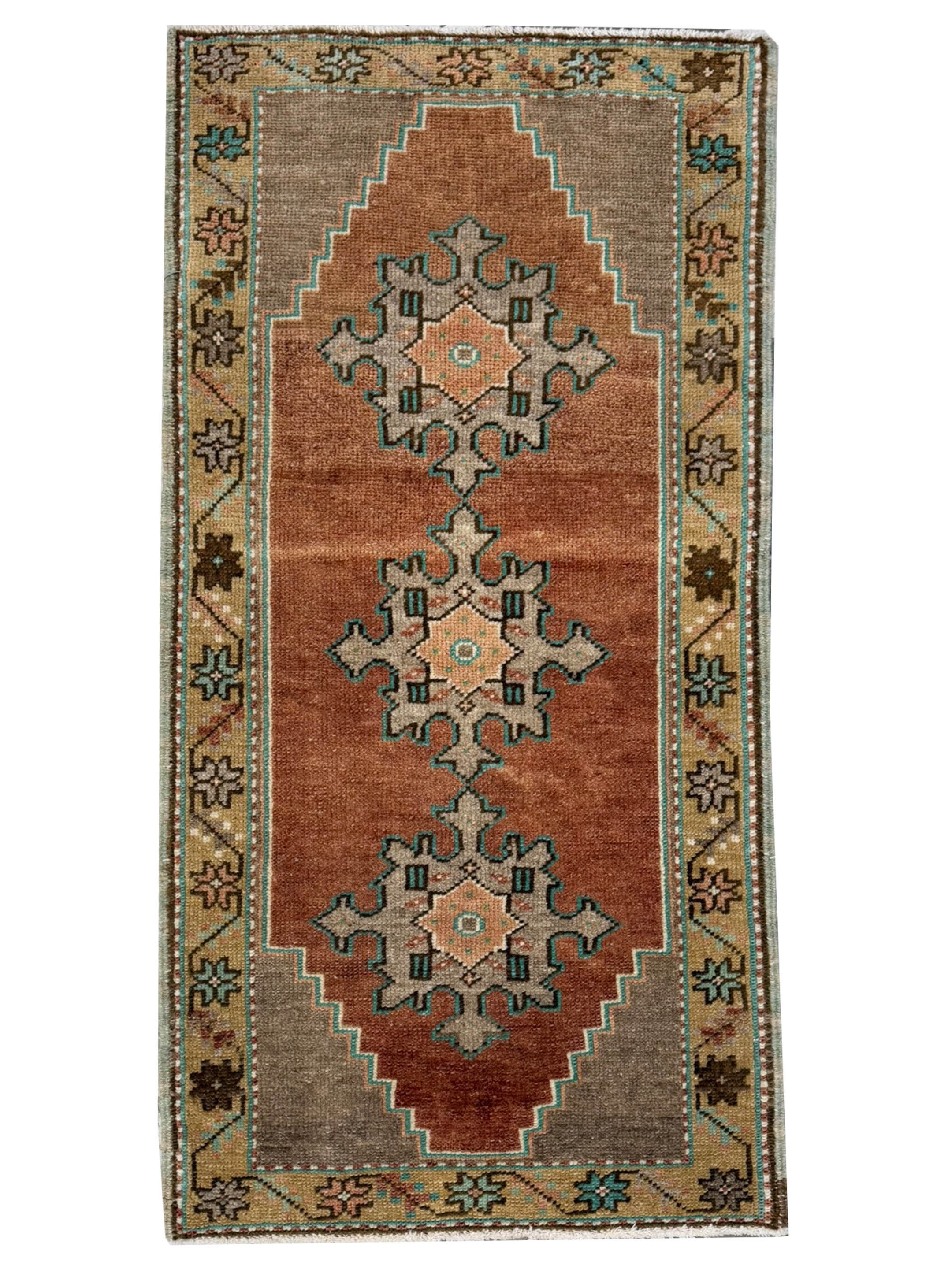 Anatolian Hand Knotted Orange 2x3