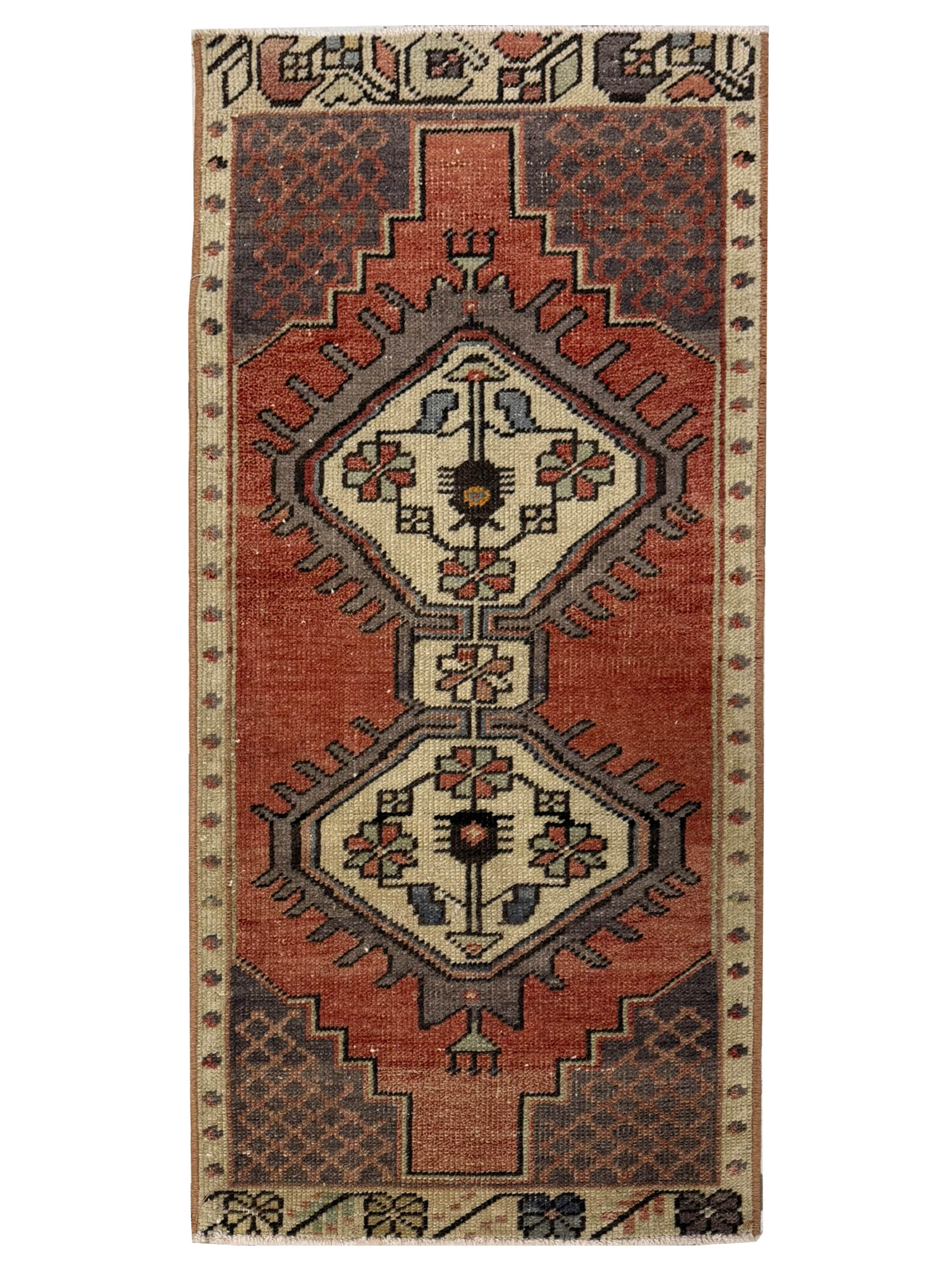 Anatolian Hand Knotted Rust 2x3