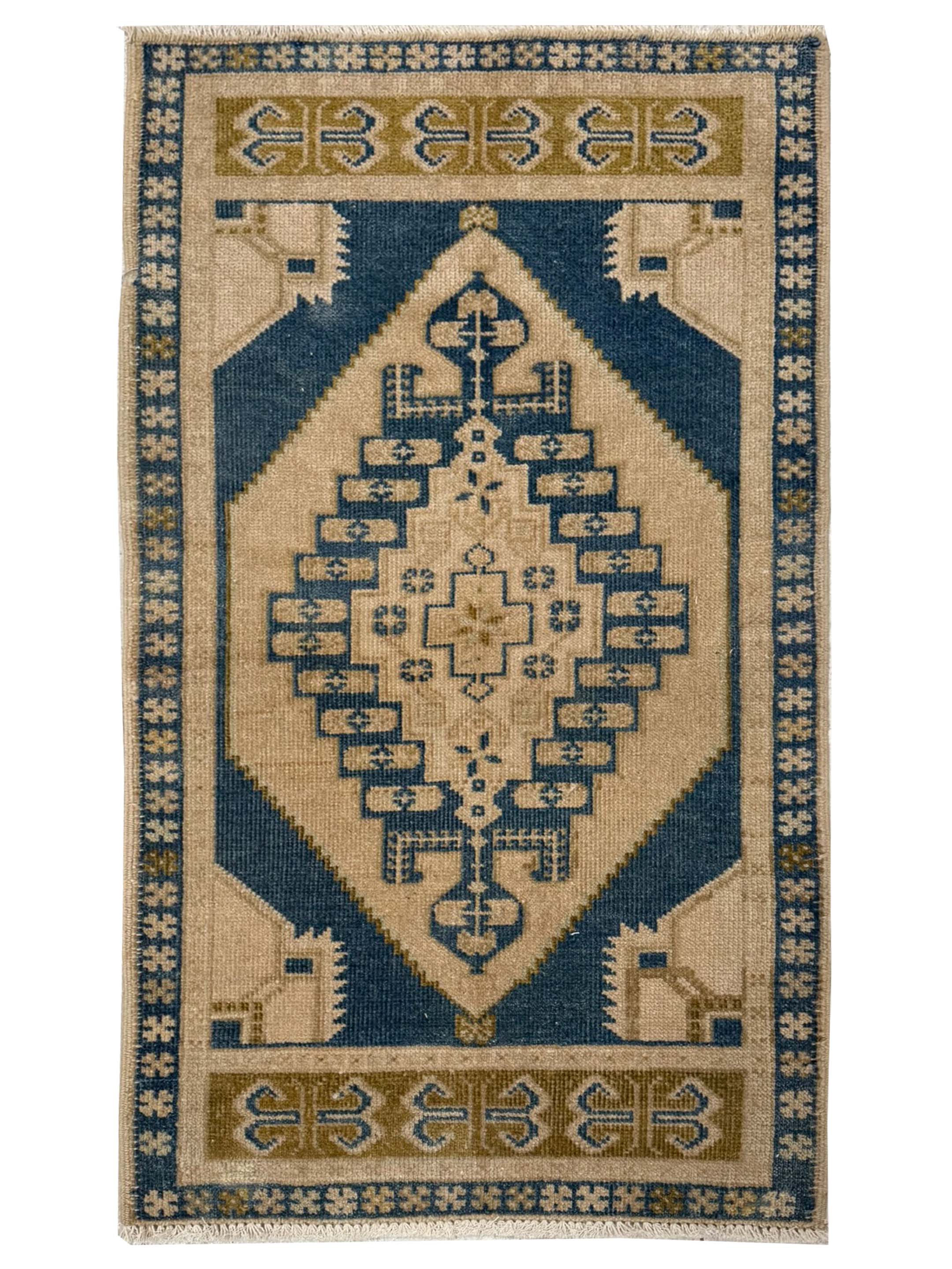 Anatolian Hand Knotted Beige 2x3