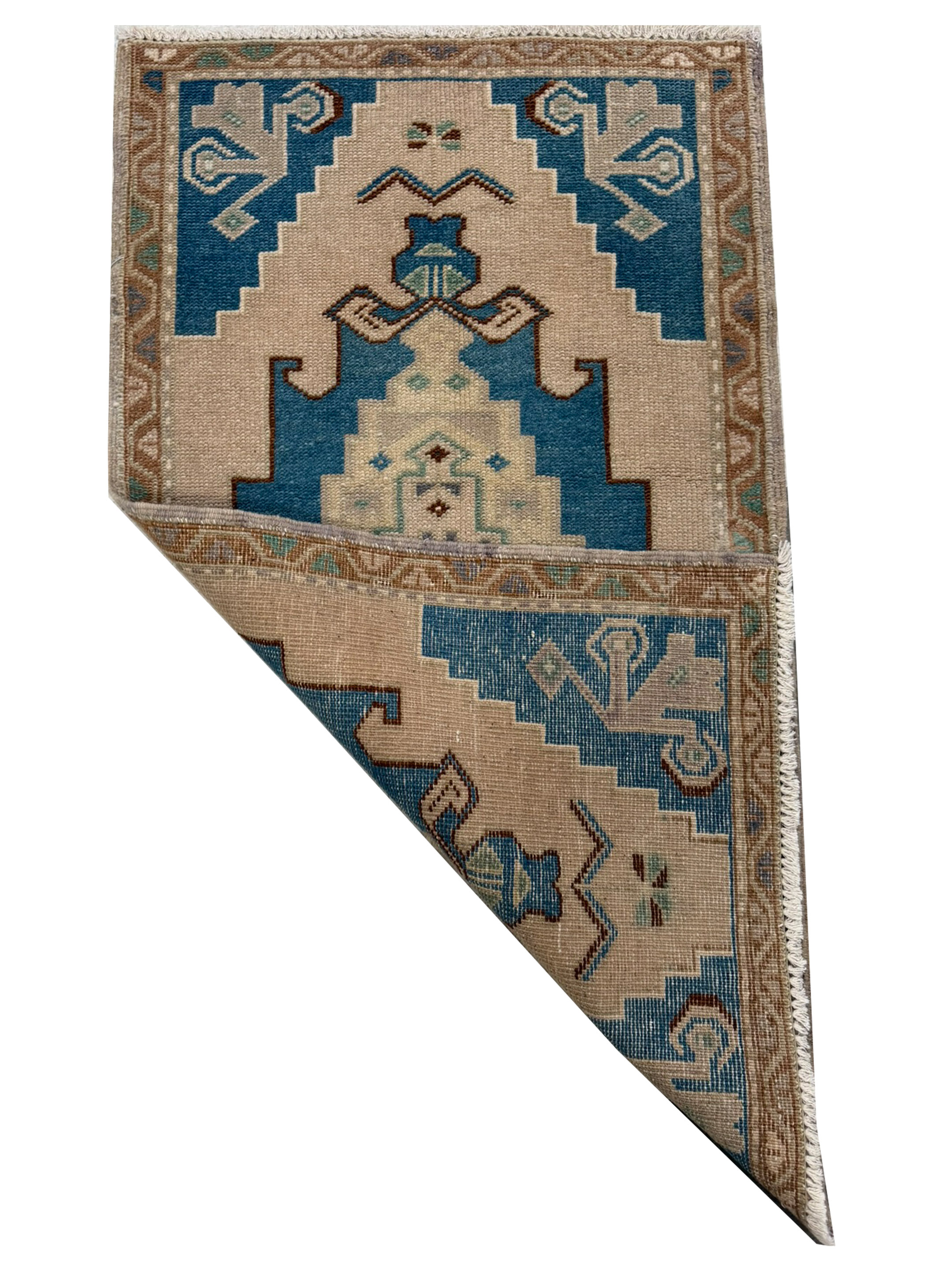Anatolian Hand Knotted Beige 2x3 - Image 2 of 2