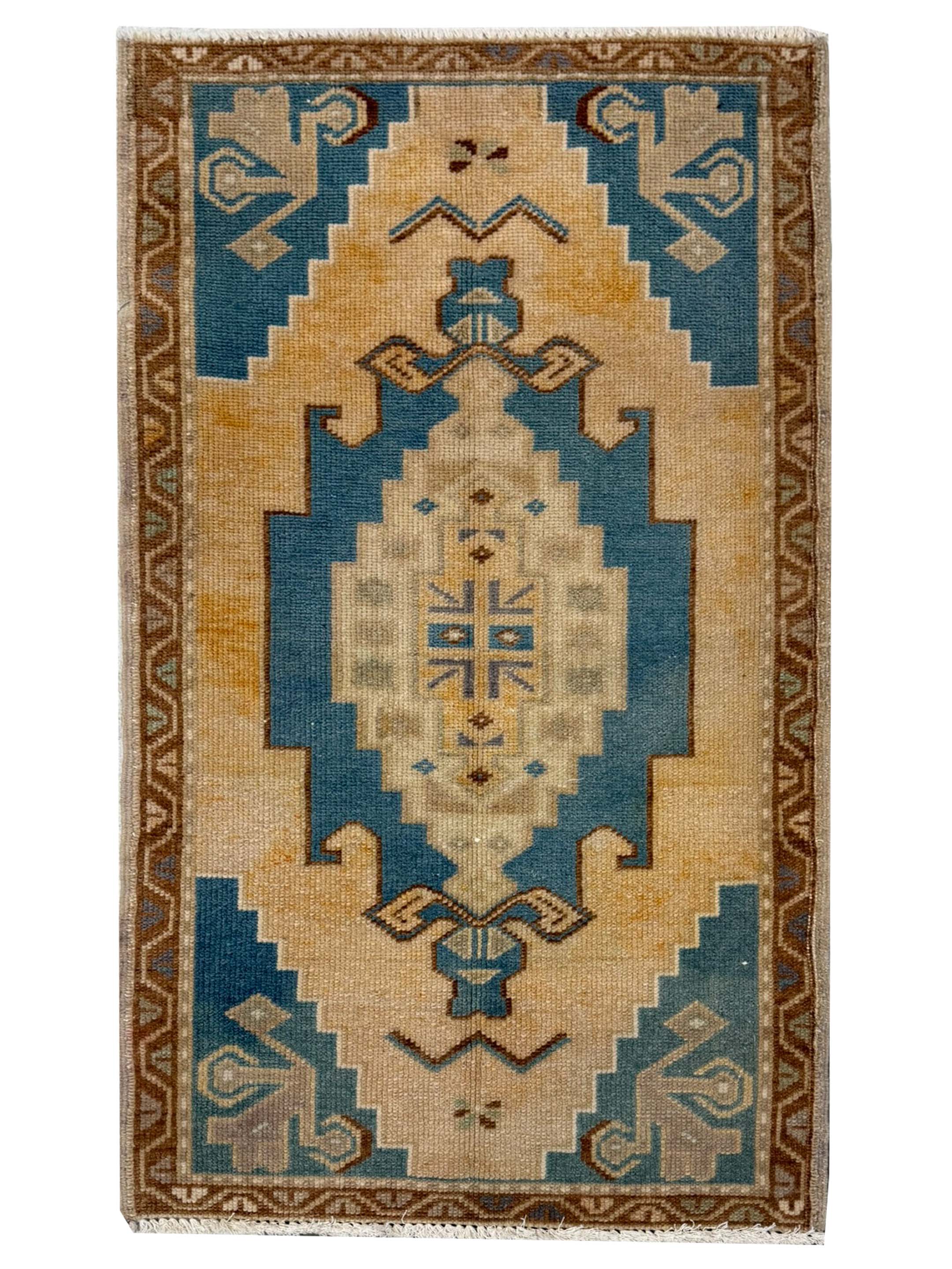 Anatolian Hand Knotted Gold 2x3
