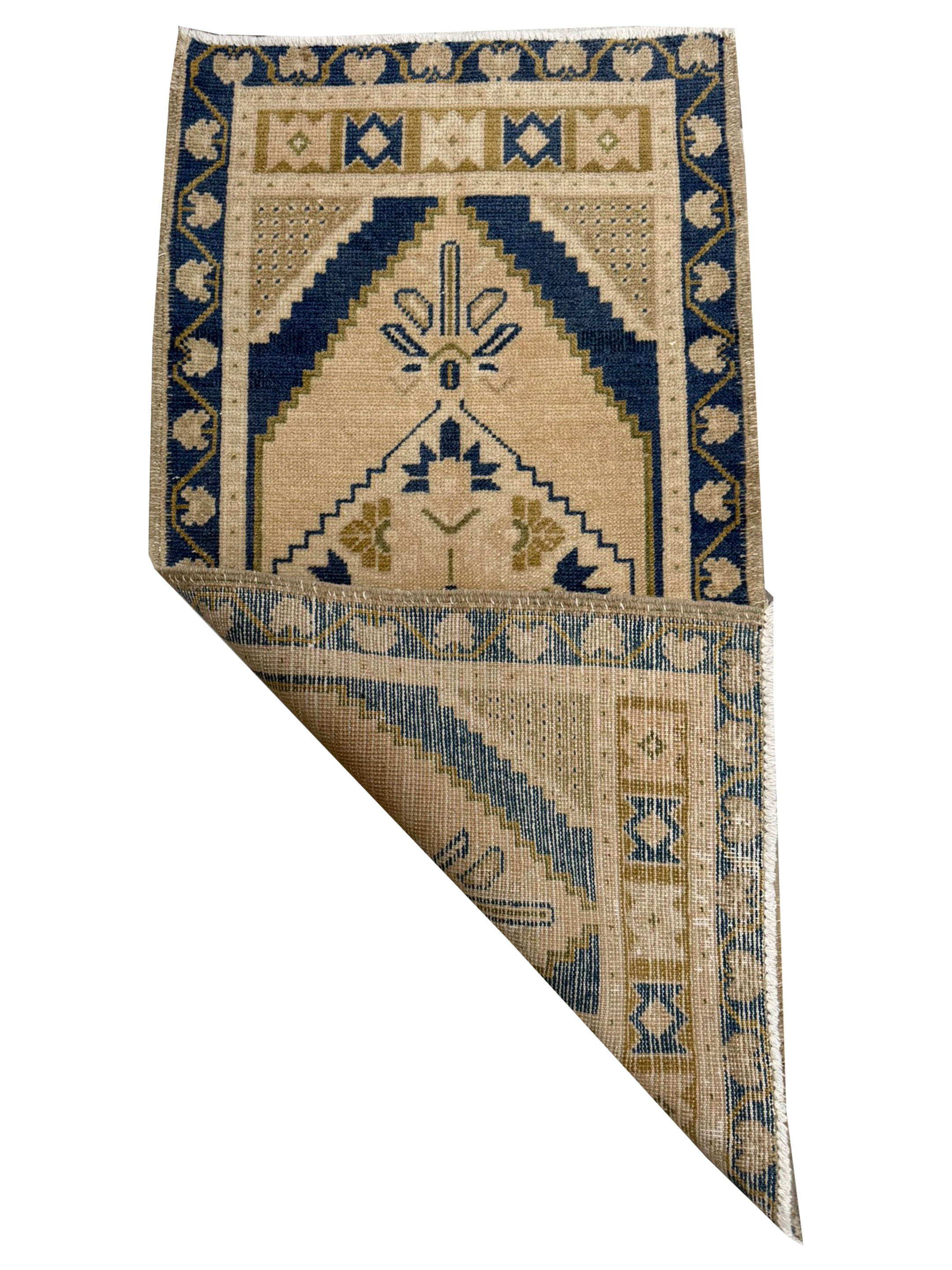 Anatolian Hand Knotted Beige 2x3 - Image 2 of 2