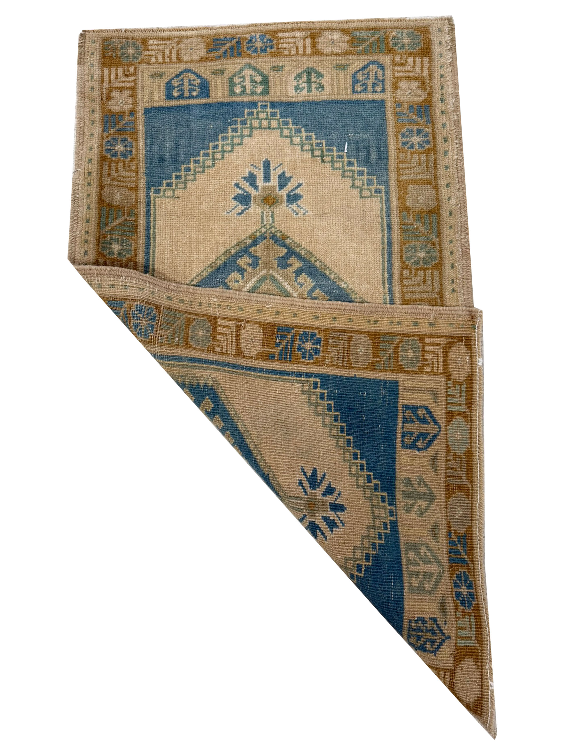 Anatolian Hand Knotted Beige 2x3 - Image 2 of 2