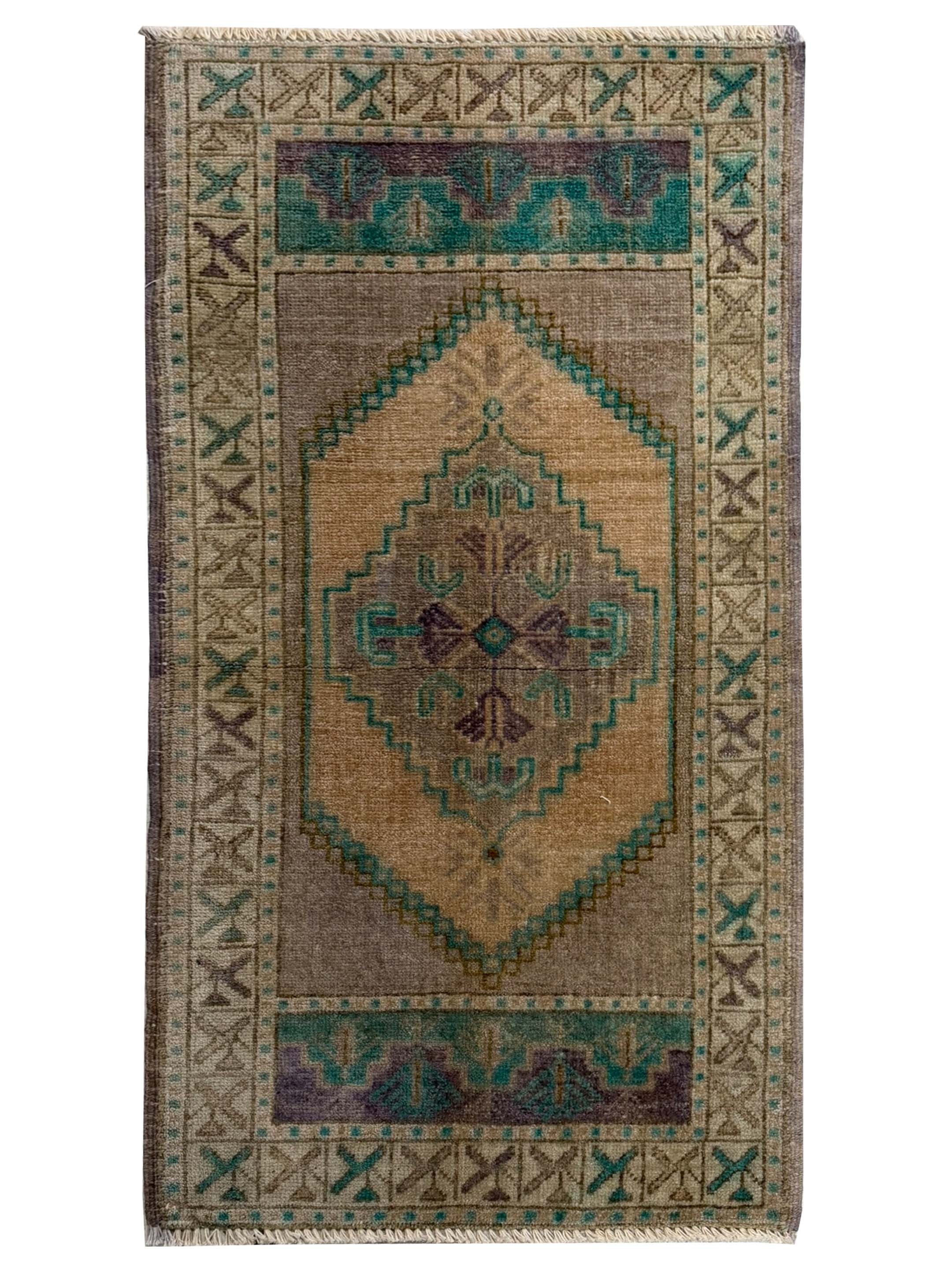 Anatolian Hand Knotted Green 2x3